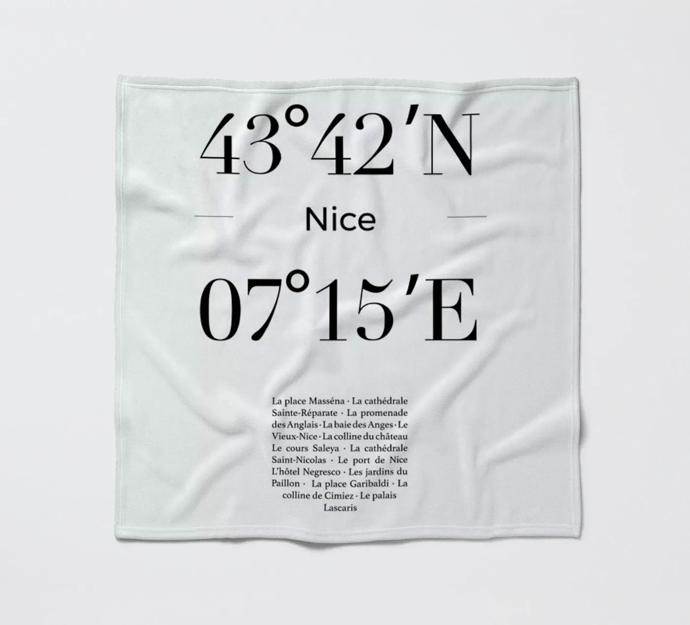 Nice Fleecedecke von Studio One