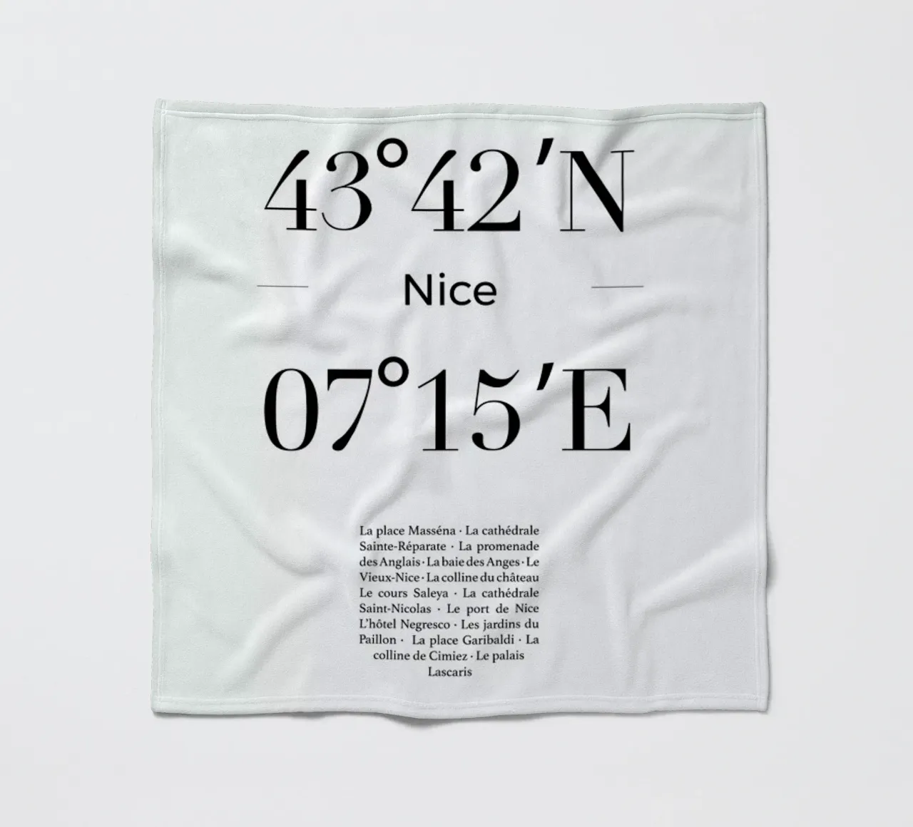 Nice Fleecedecke von Studio One