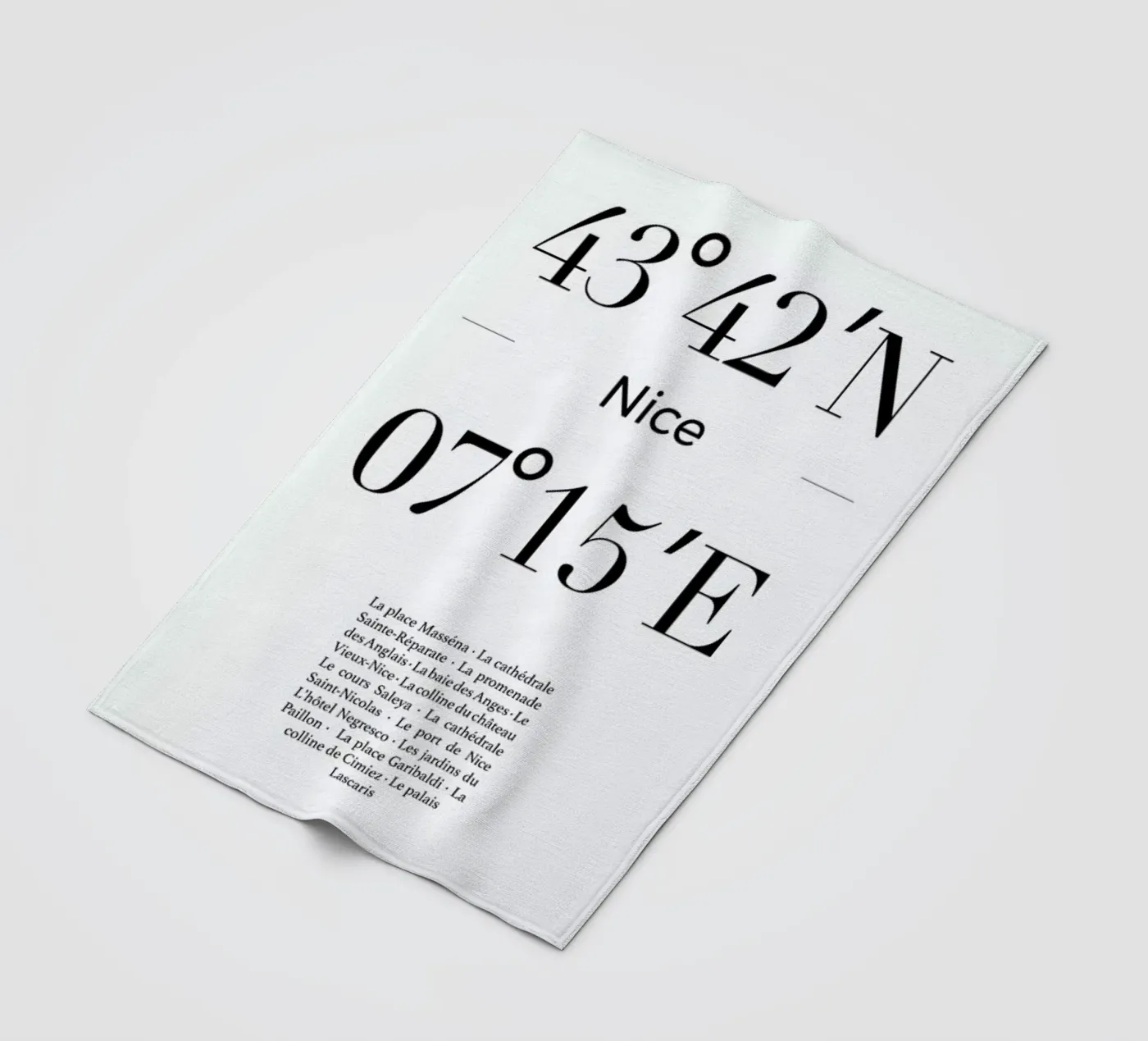 Nice Fleecedecke von Studio One