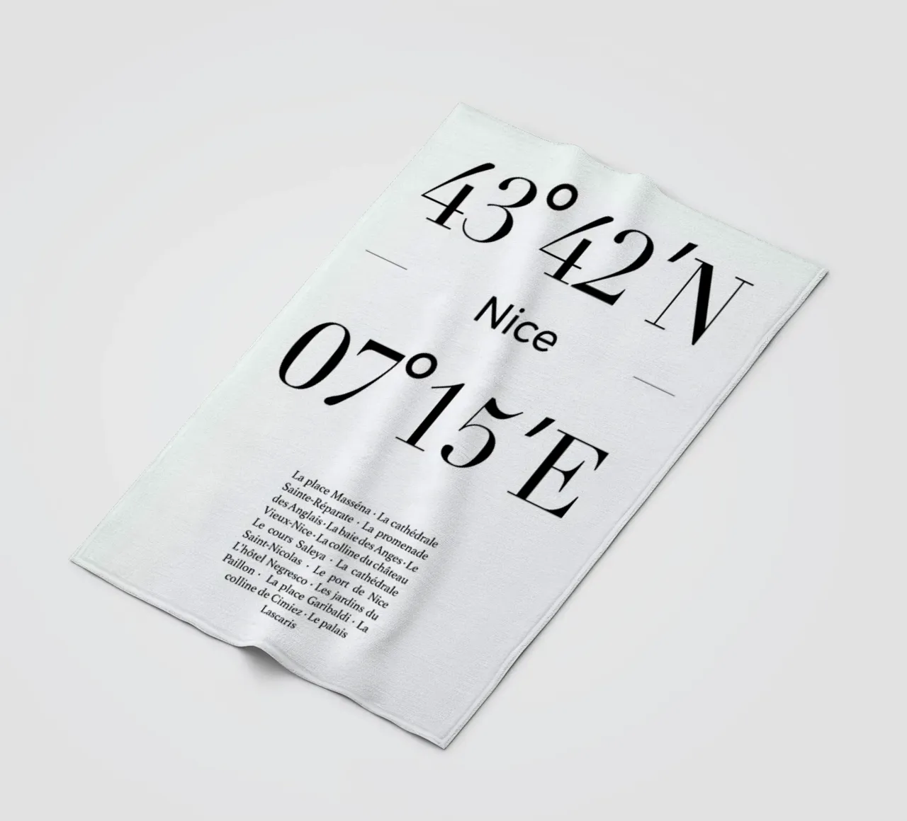 Nice Fleecedecke von Studio One