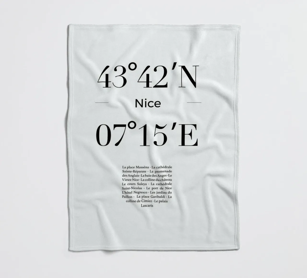 Nice Fleecedecke von Studio One