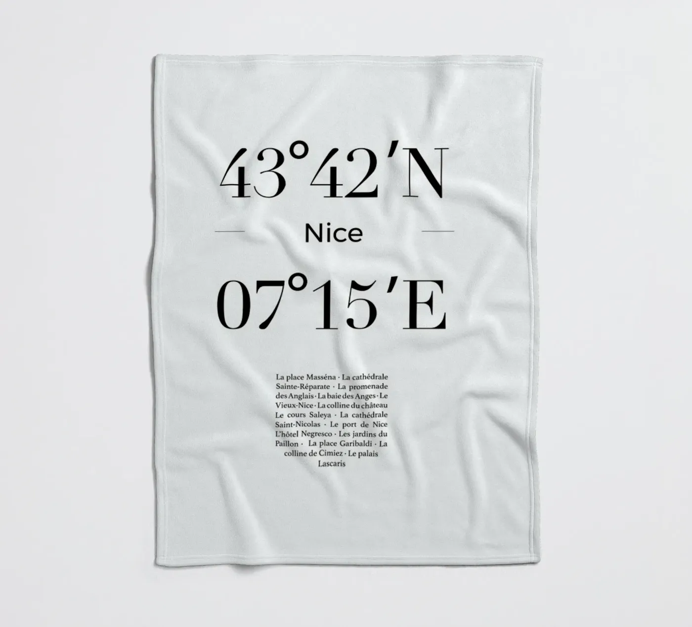 Nice Fleecedecke von Studio One