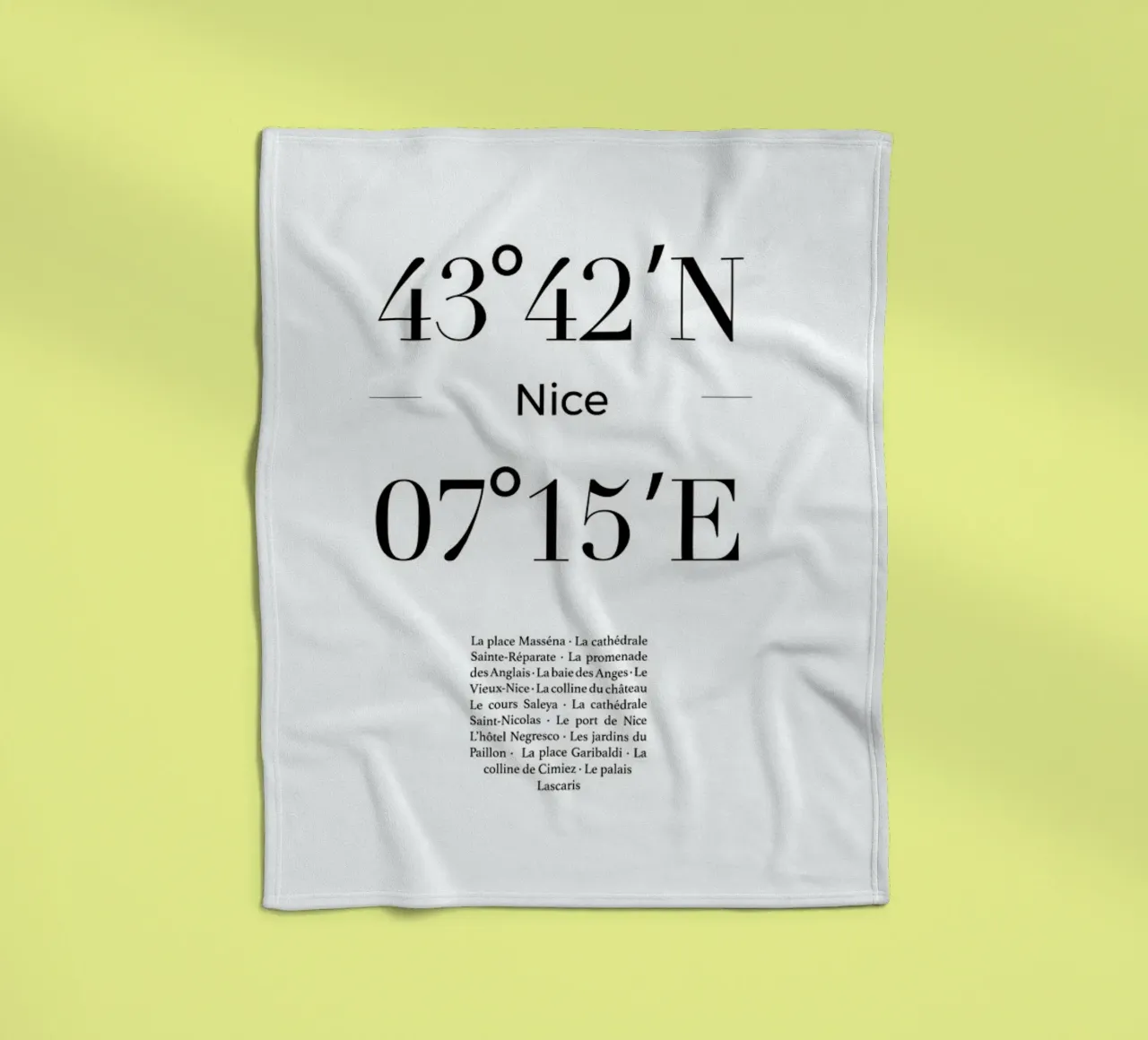 Nice Fleecedecke von Studio One