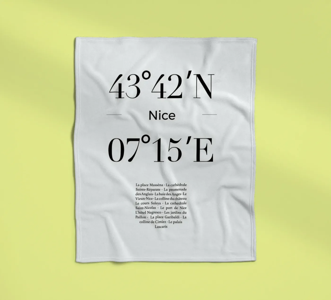 Nice Fleecedecke von Studio One