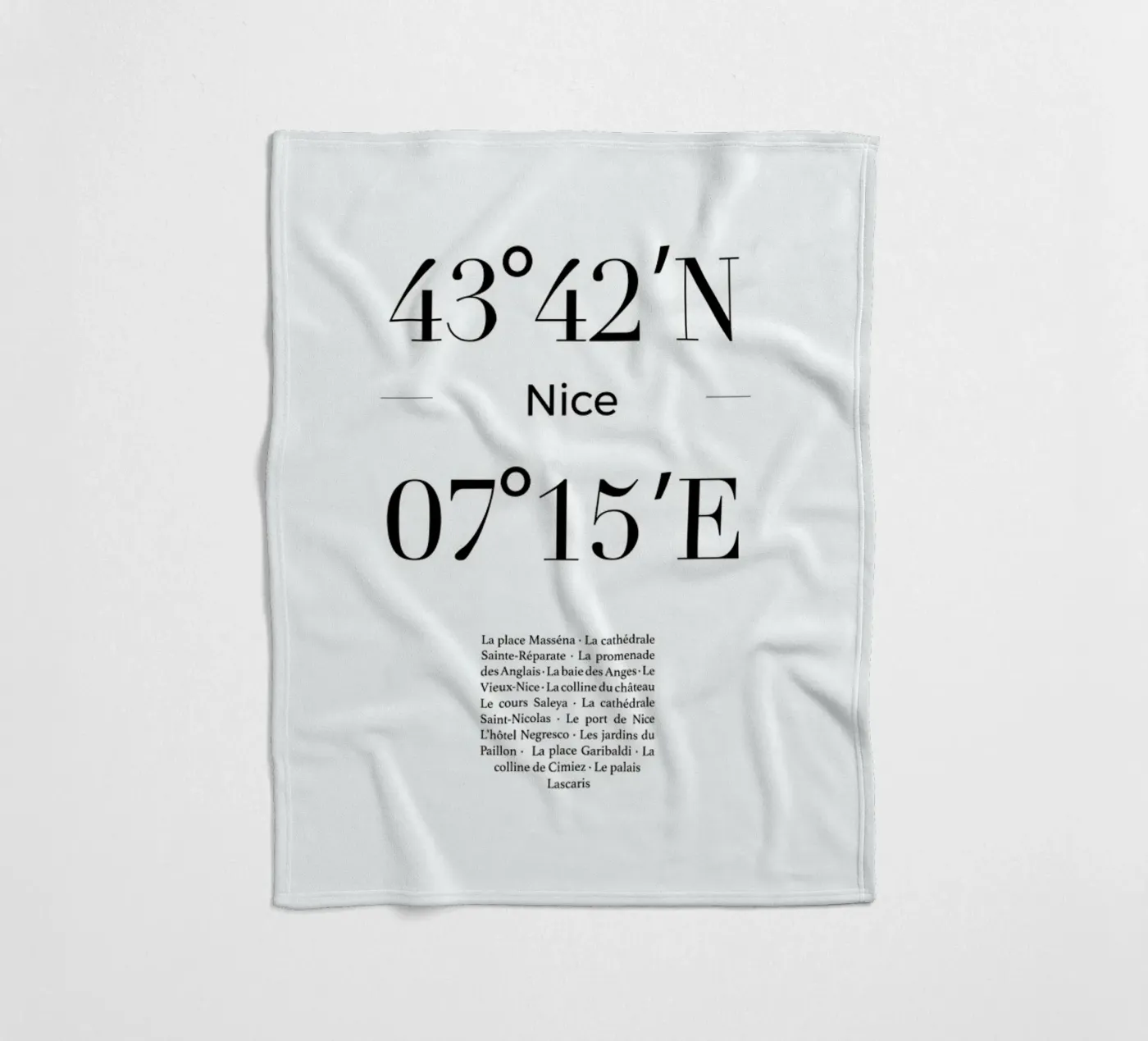 Nice Fleecedecke von Studio One