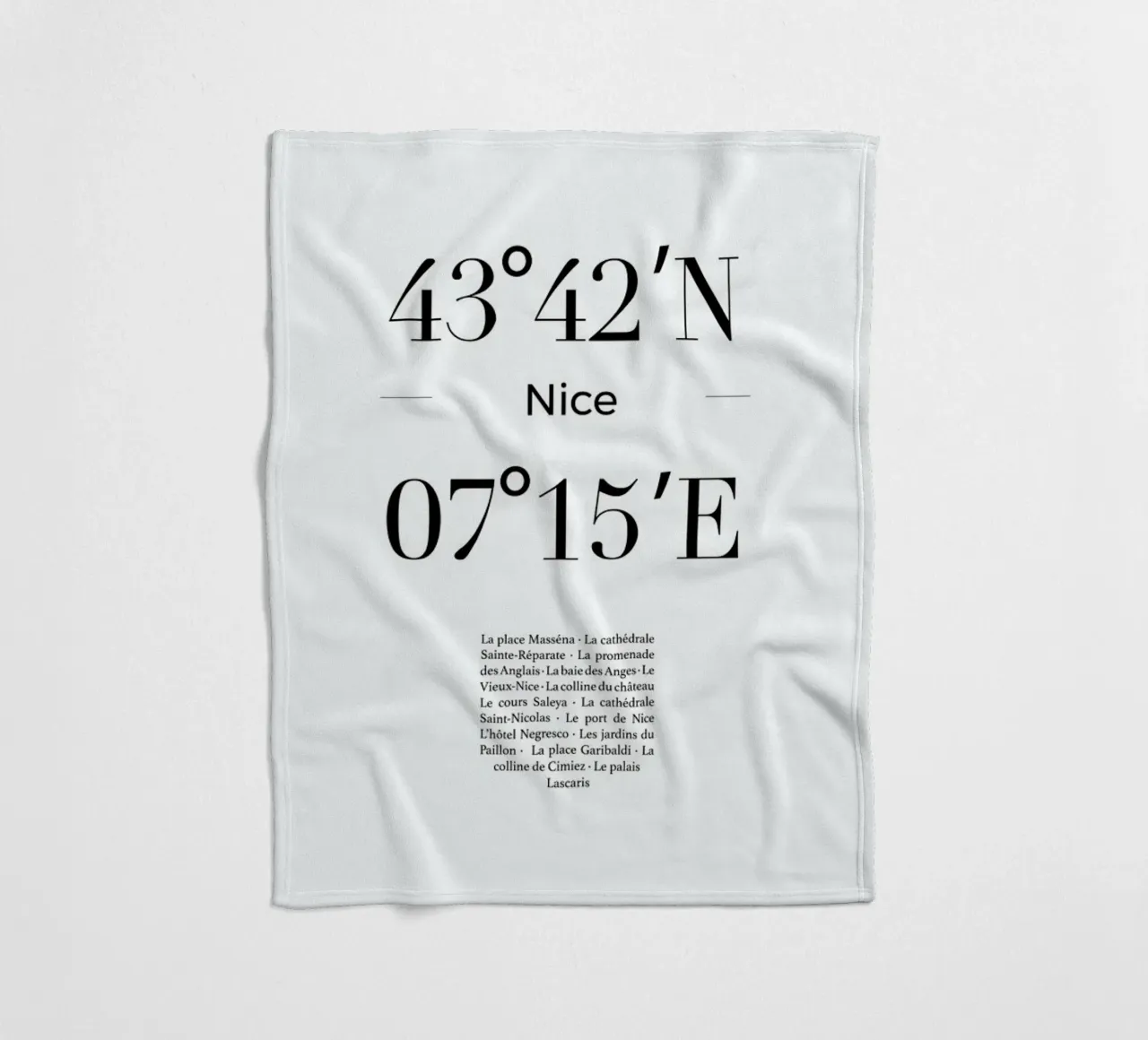 Nice Fleecedecke von Studio One