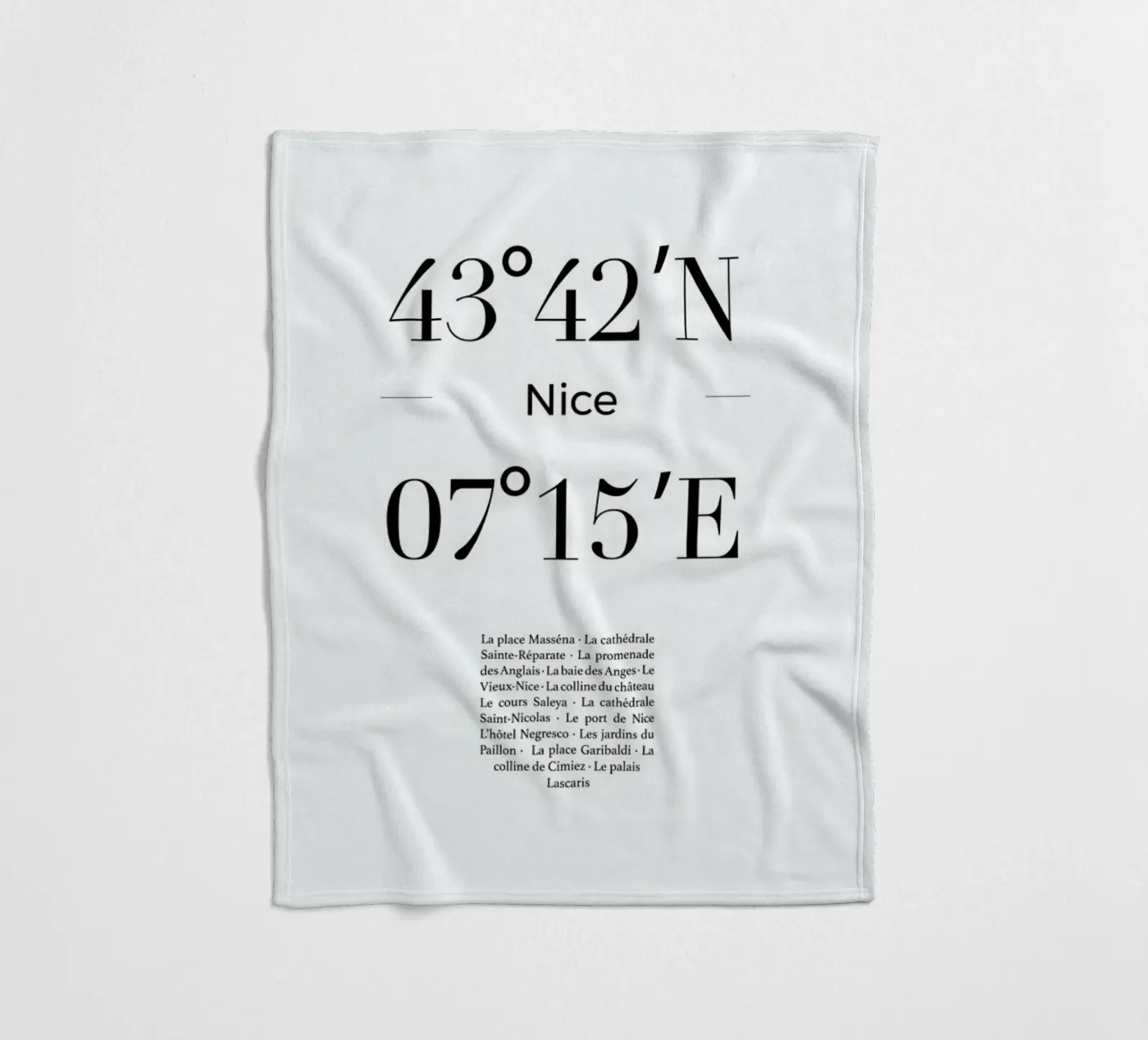 Nice Fleecedecke von Studio One