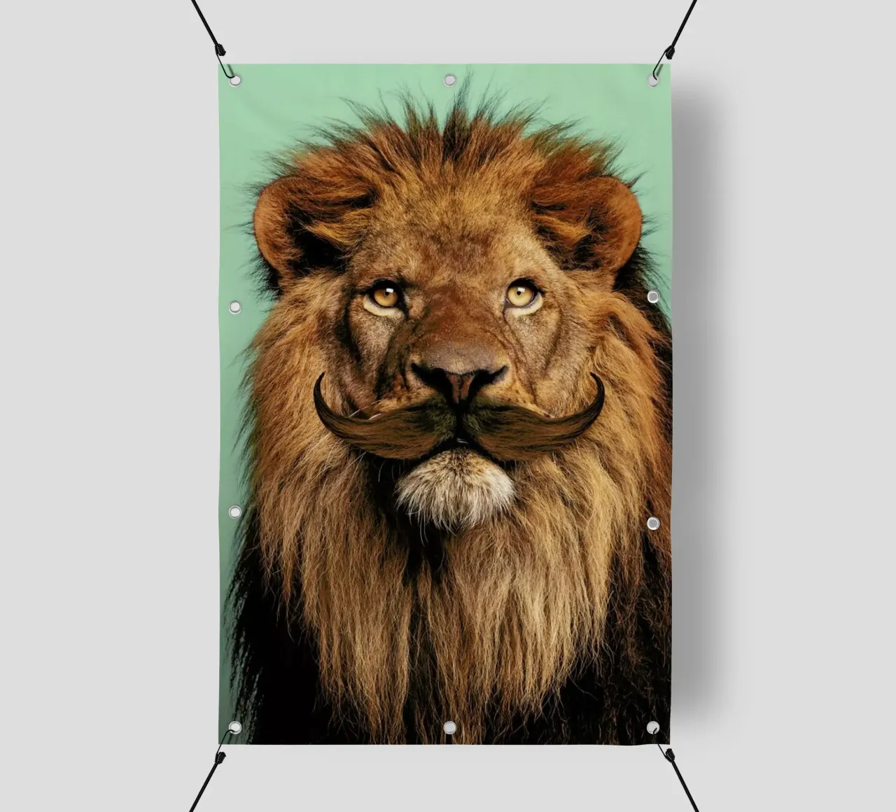 Bearded Lion telo in pvc da Jonas Loose