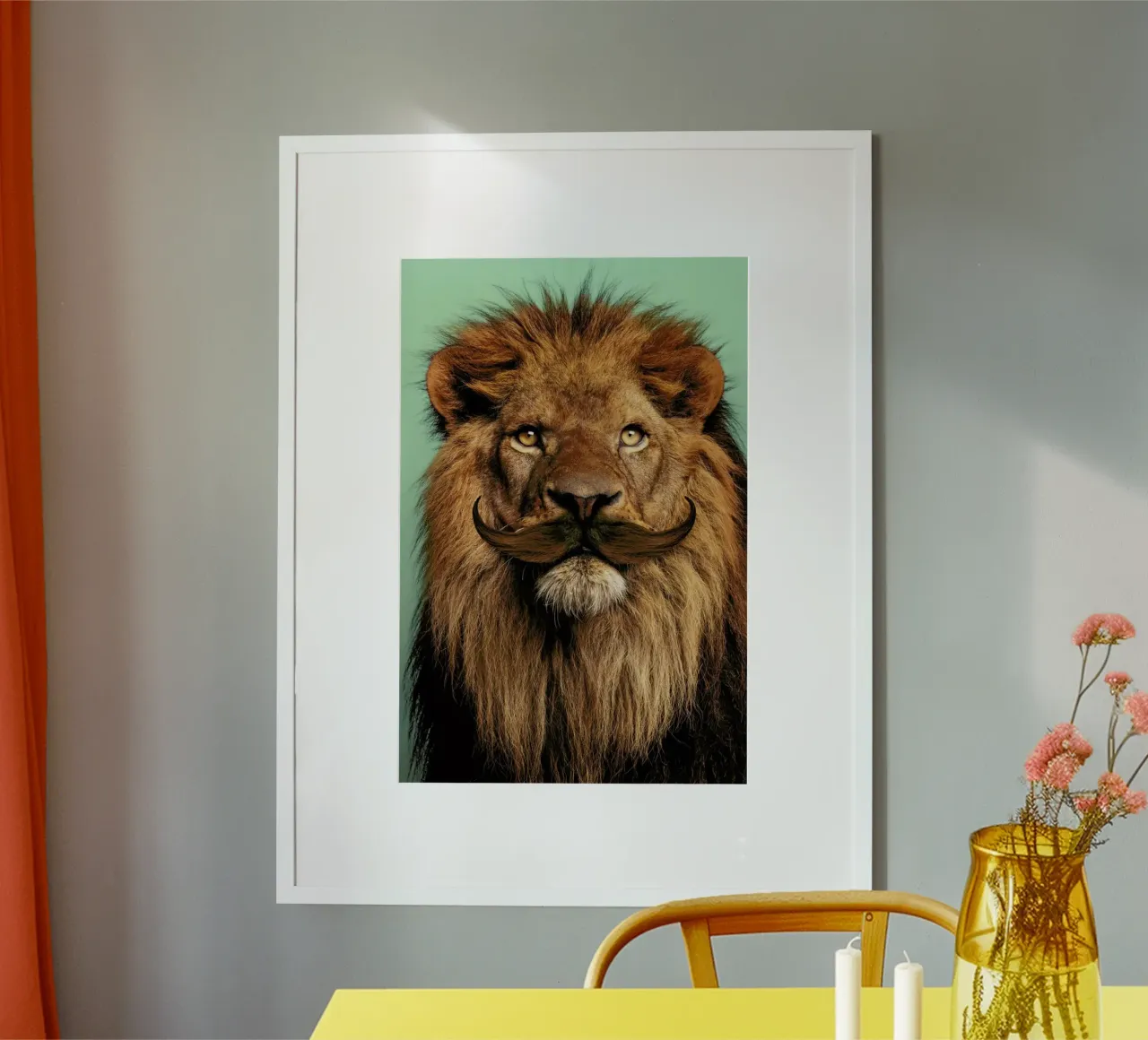 Bearded Lion carta hahnemühle da Jonas Loose