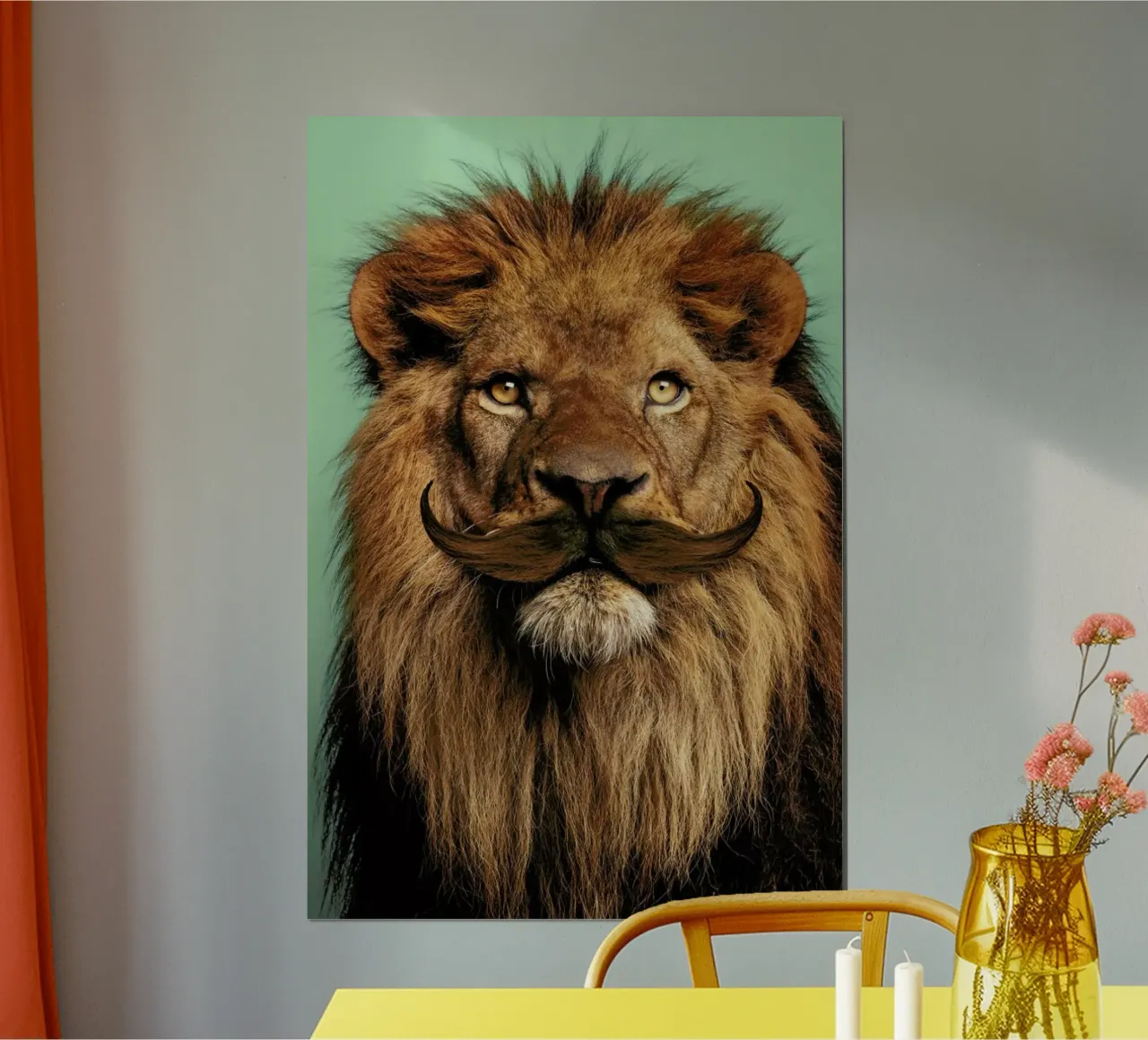 Bearded Lion poster da Jonas Loose