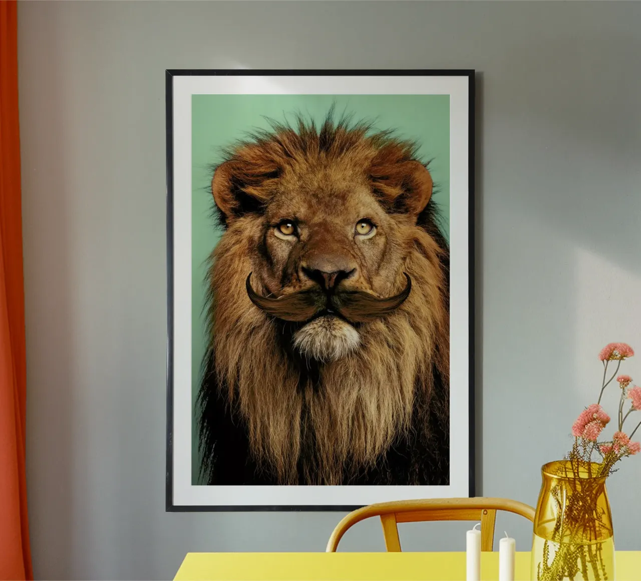 Bearded Lion carta hahnemühle da Jonas Loose