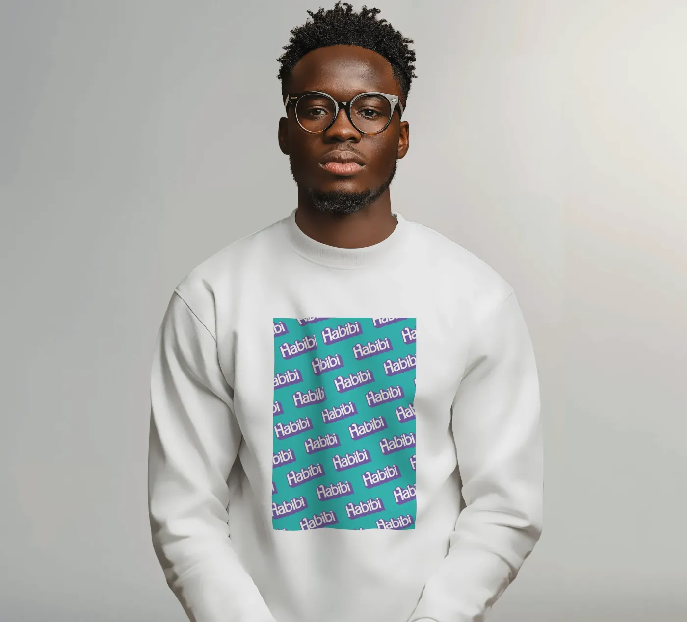 Habibi Pattern sweatshirt van La Come Di