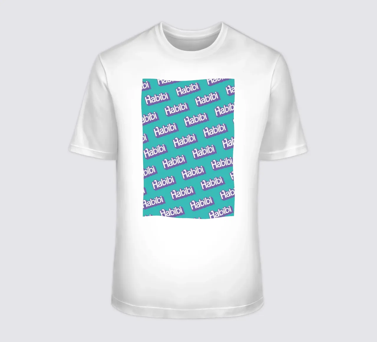 Habibi Pattern t-shirt da La Come Di