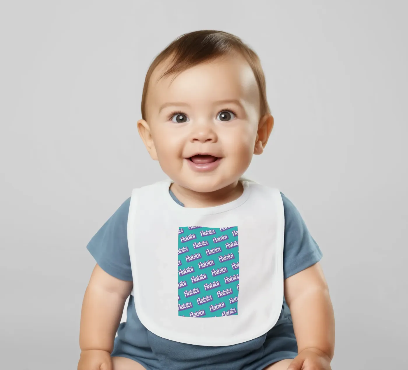 Habibi Pattern Babylätzchen von La Come Di