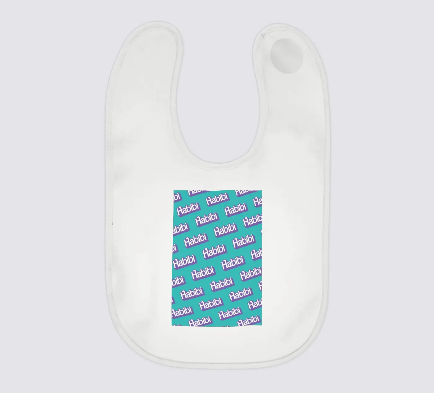 Habibi Pattern baby bib by La Come Di