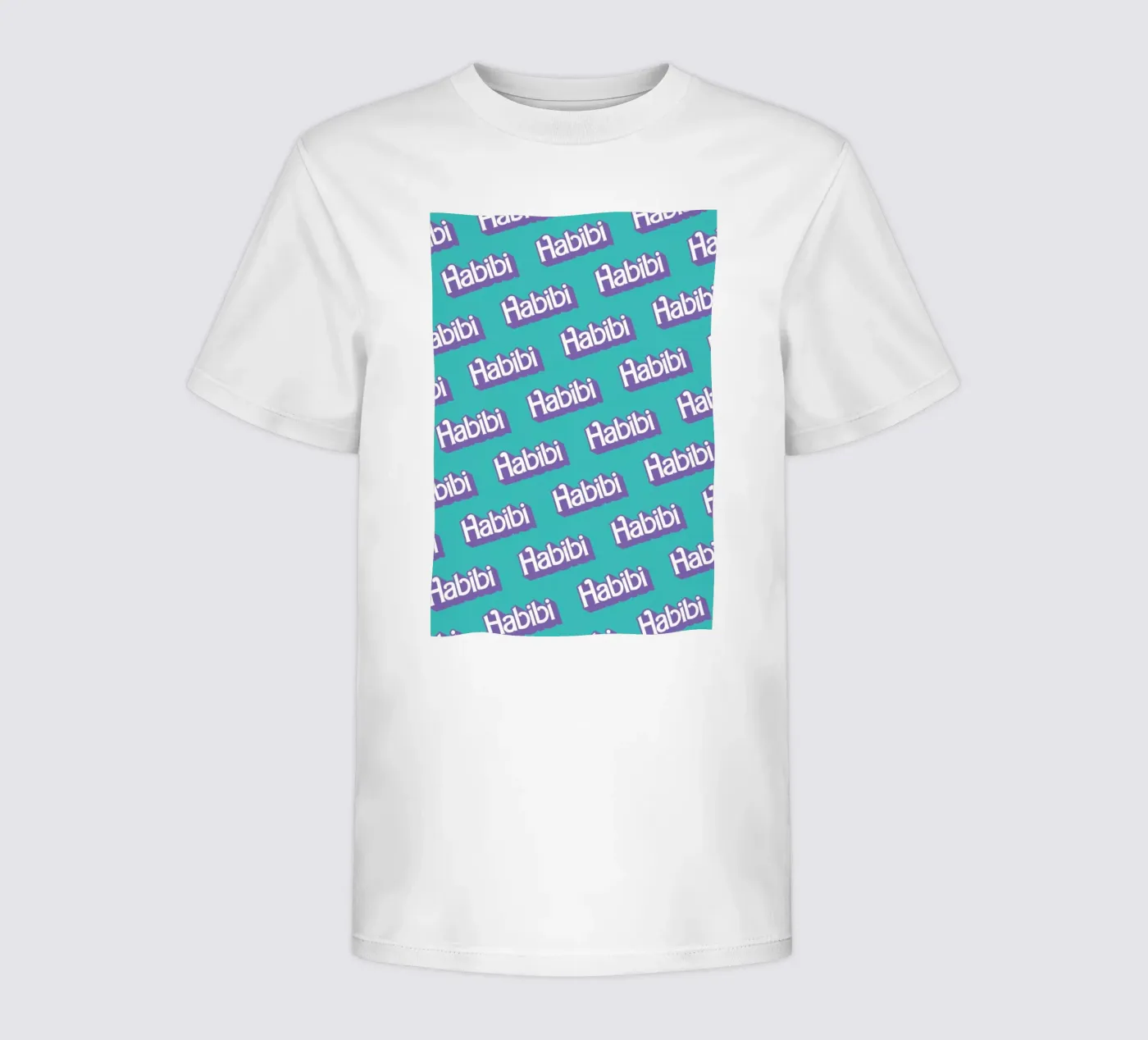 Habibi Pattern kinder t-shirt van La Come Di