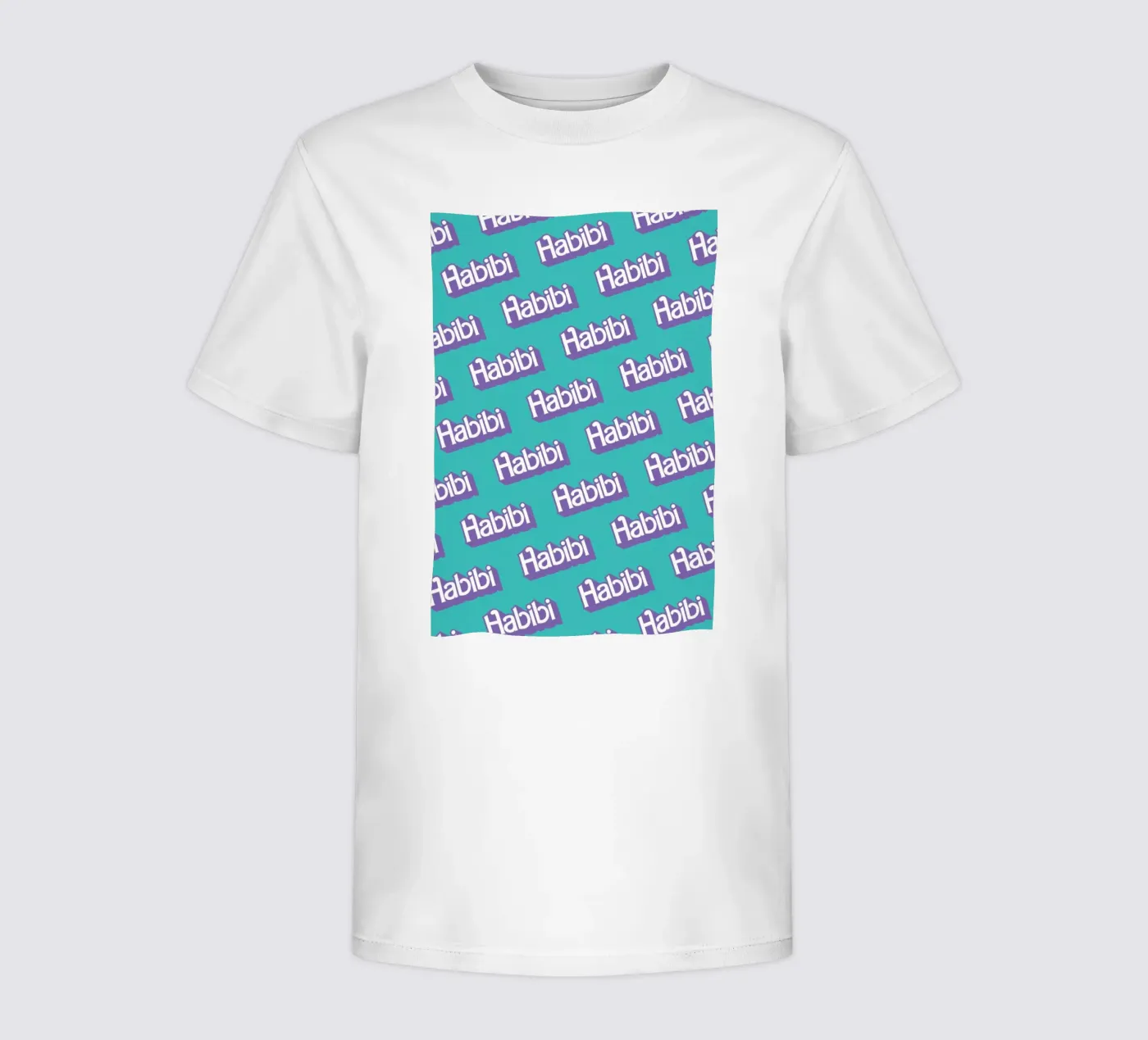 Habibi Pattern Kinder T-Shirt von La Come Di