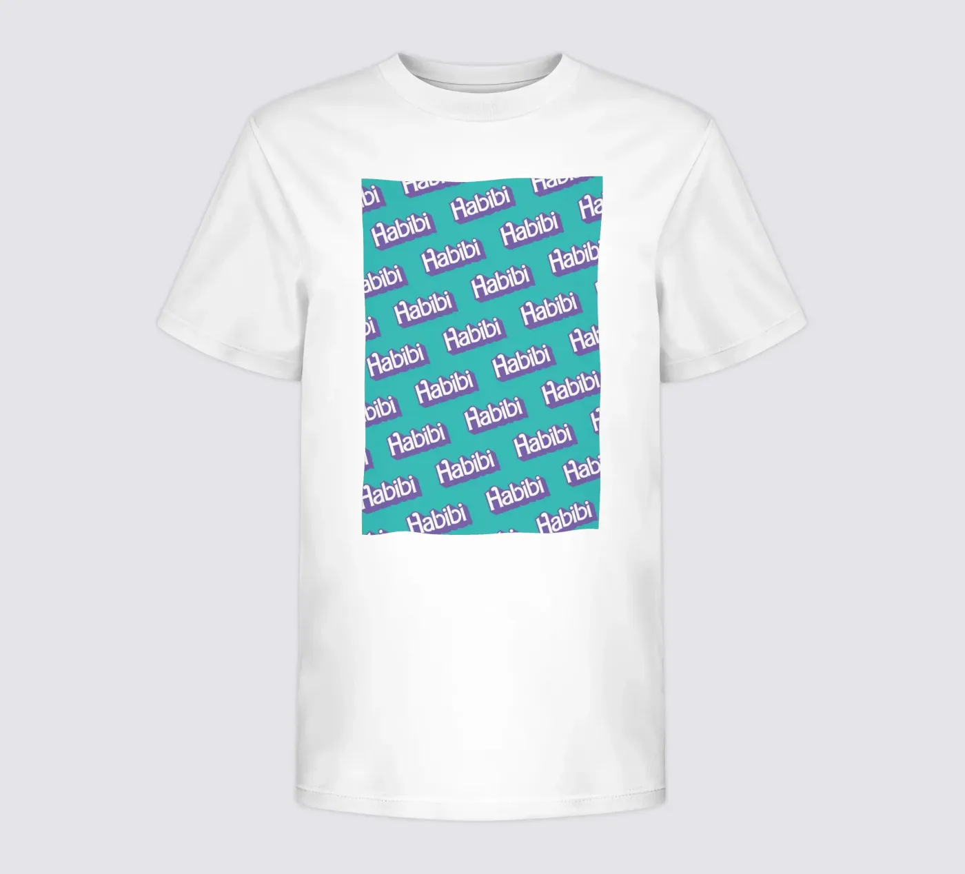 Habibi Pattern kinder t-shirt van La Come Di