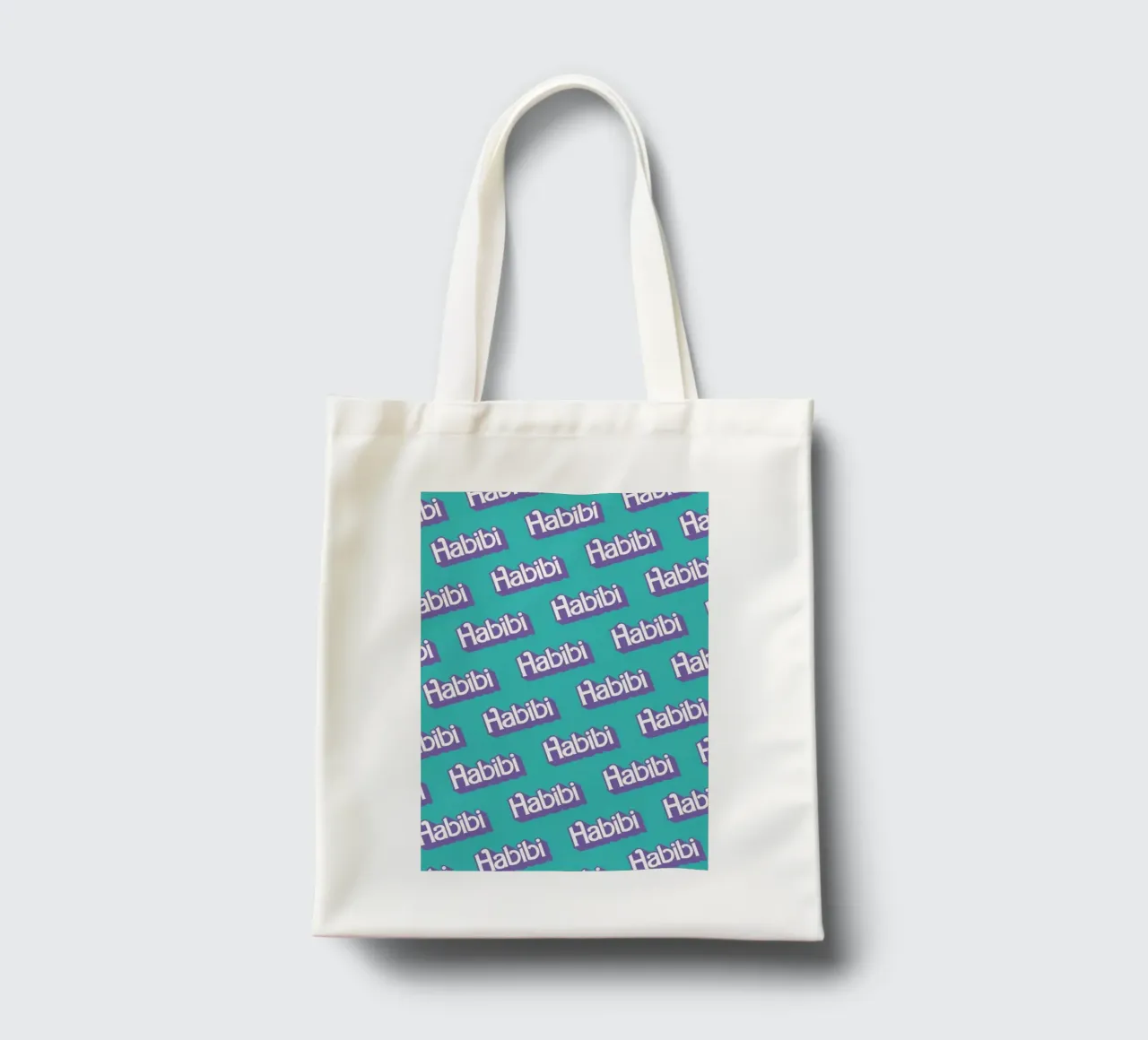 Habibi Pattern borsa in juta da La Come Di