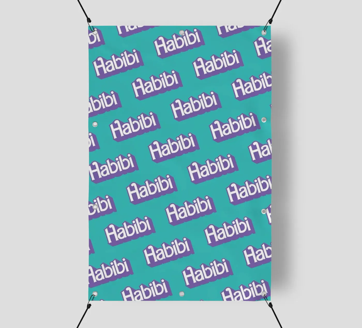 Habibi Pattern telo in pvc da La Come Di