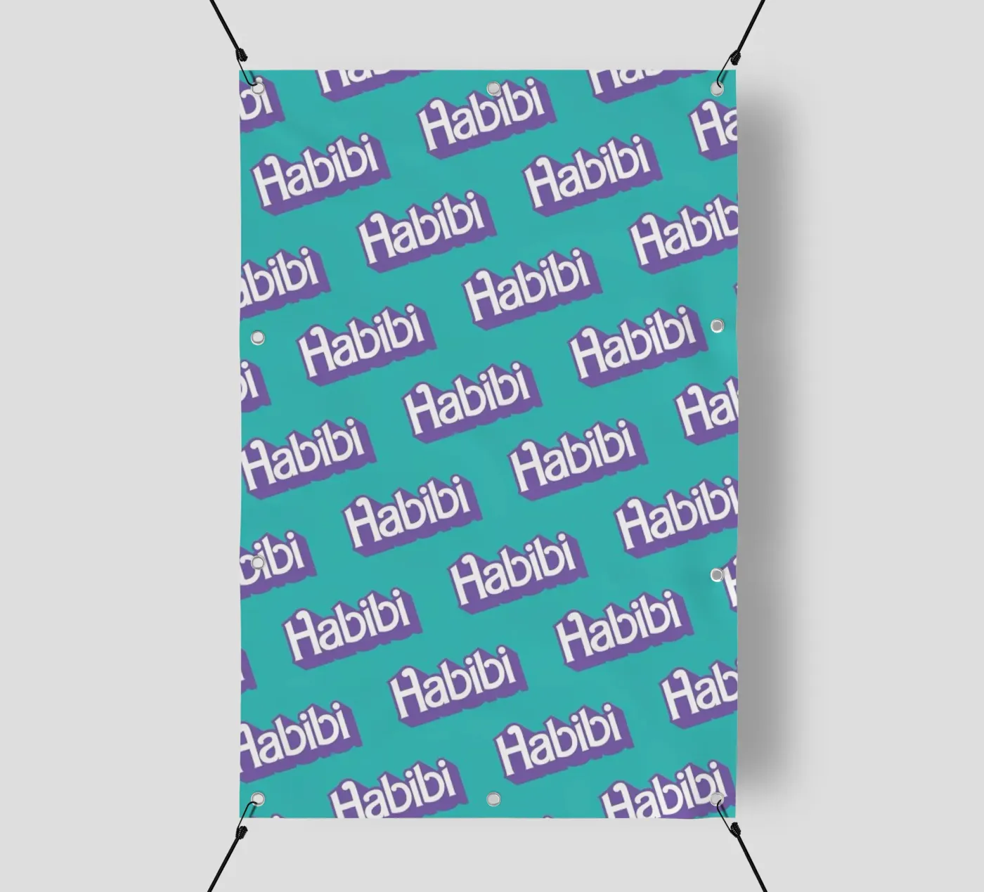 Habibi Pattern telo in pvc da La Come Di