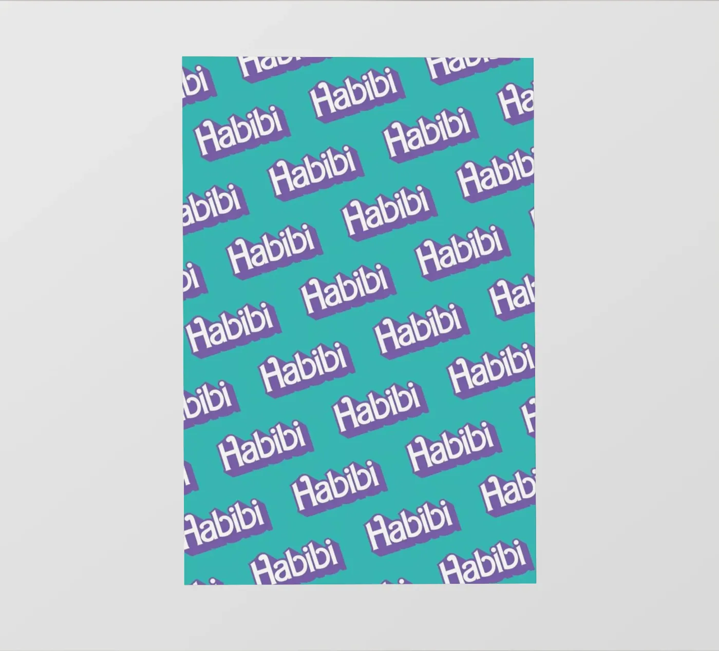 Habibi Pattern telo in pvc da La Come Di