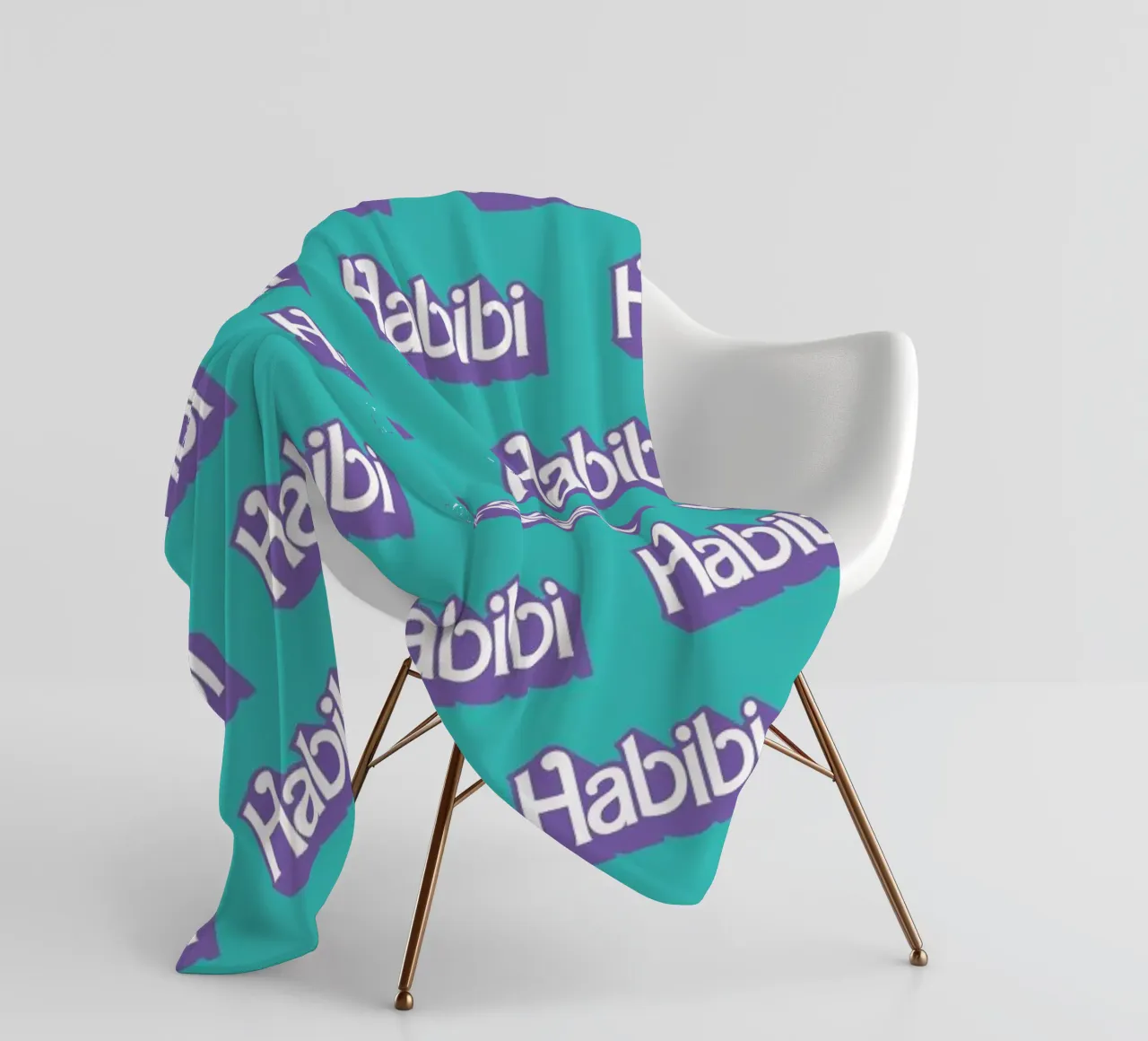 Habibi Pattern Fleecedecke von La Come Di