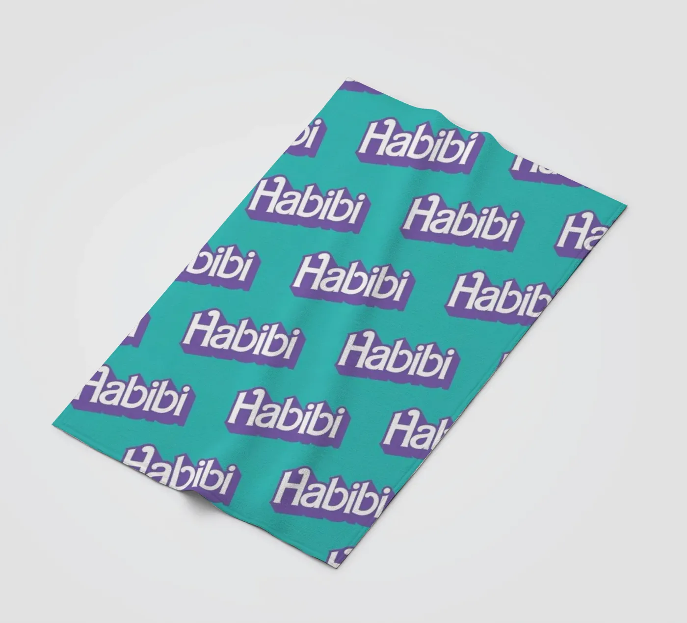 Habibi Pattern plaid polaire de La Come Di