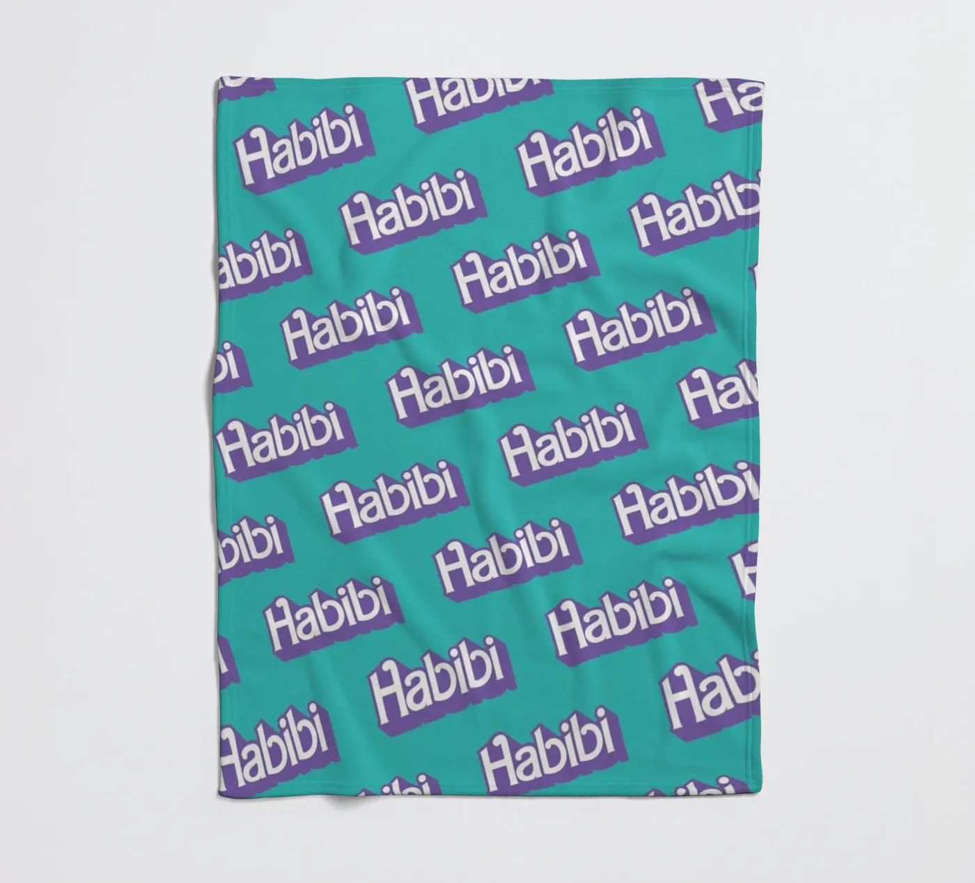 Habibi Pattern plaid polaire de La Come Di