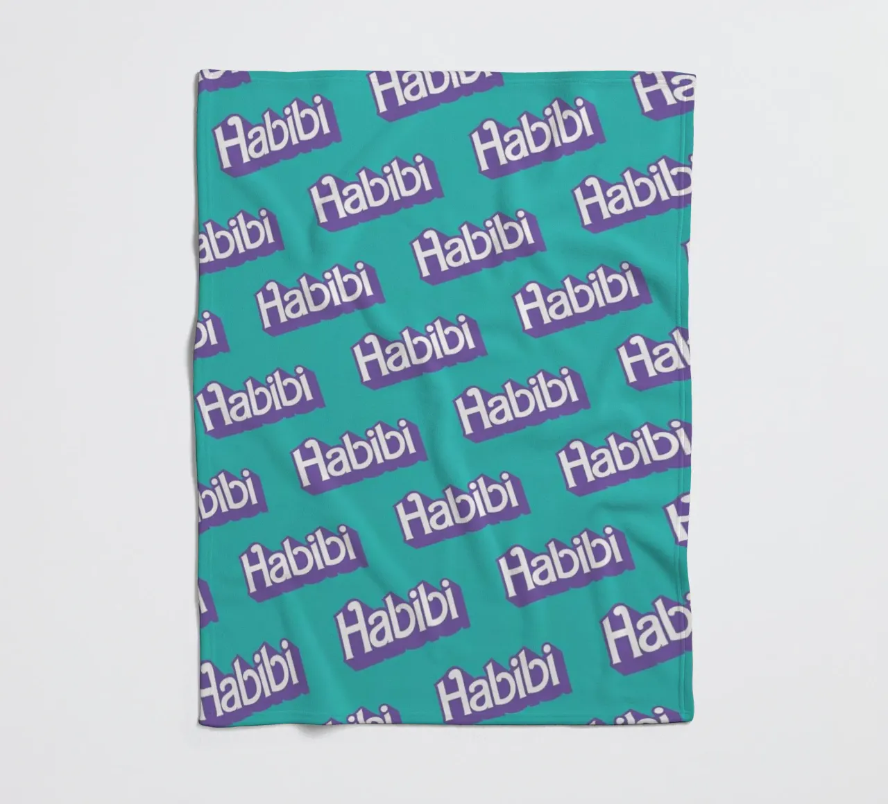 Habibi Pattern Fleecedecke von La Come Di