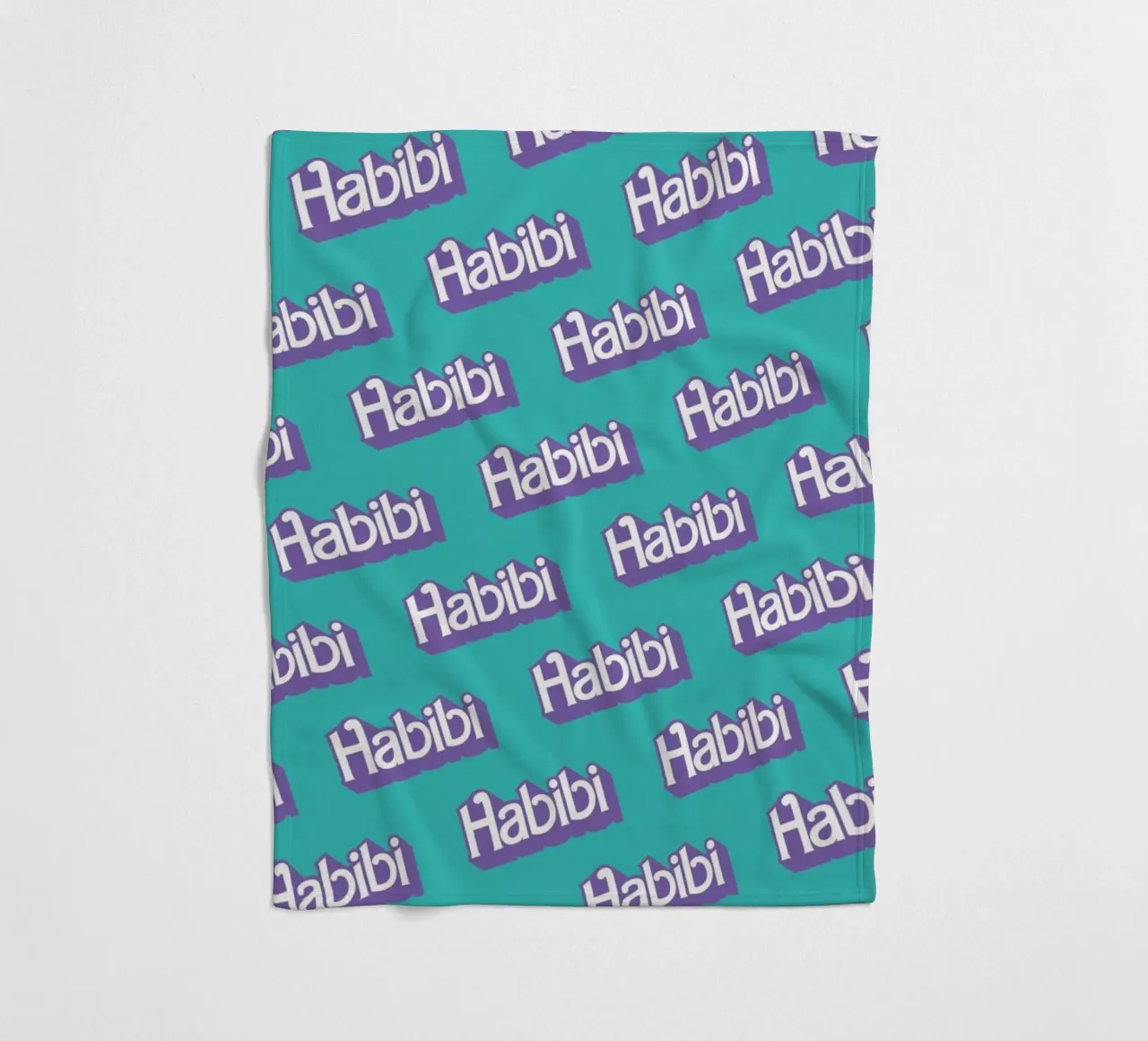Habibi Pattern Fleecedecke von La Come Di