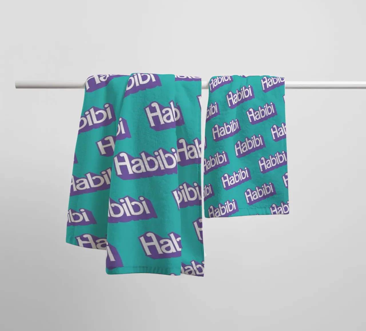 Habibi Pattern towel by La Come Di