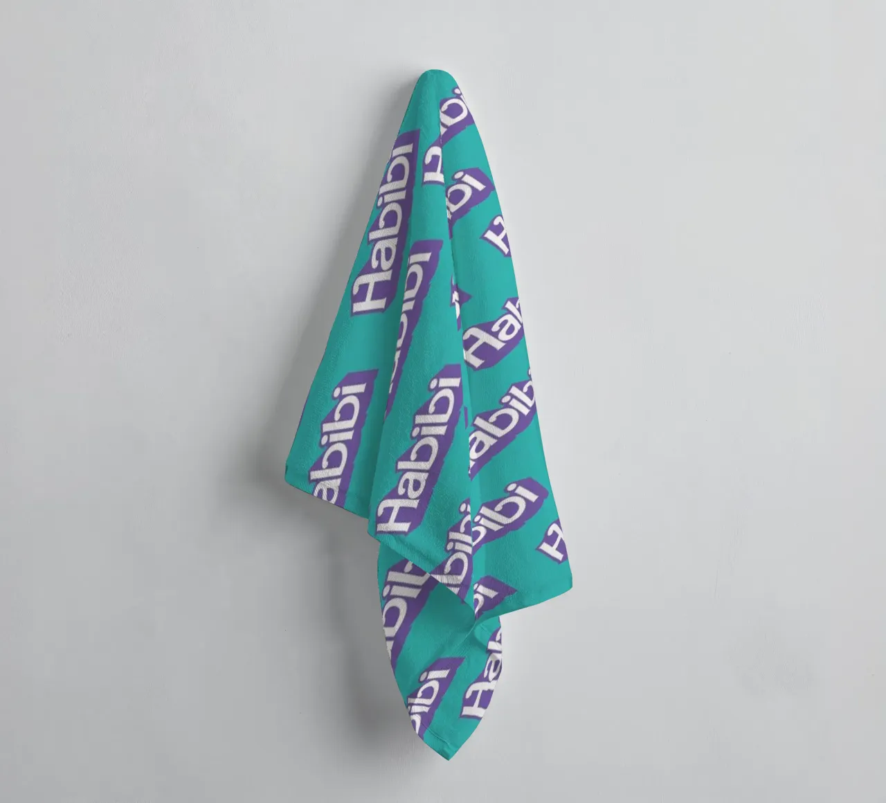 Habibi Pattern towel by La Come Di