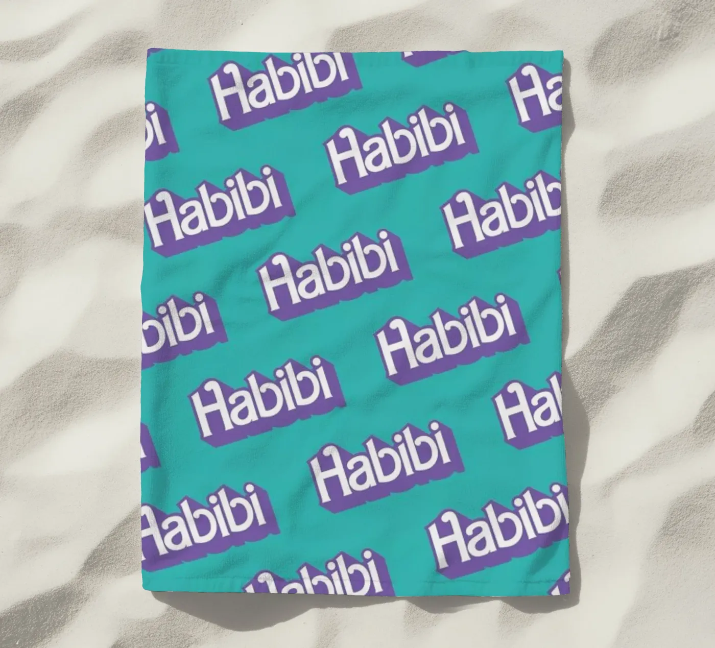 Habibi Pattern strandhanddoek van La Come Di