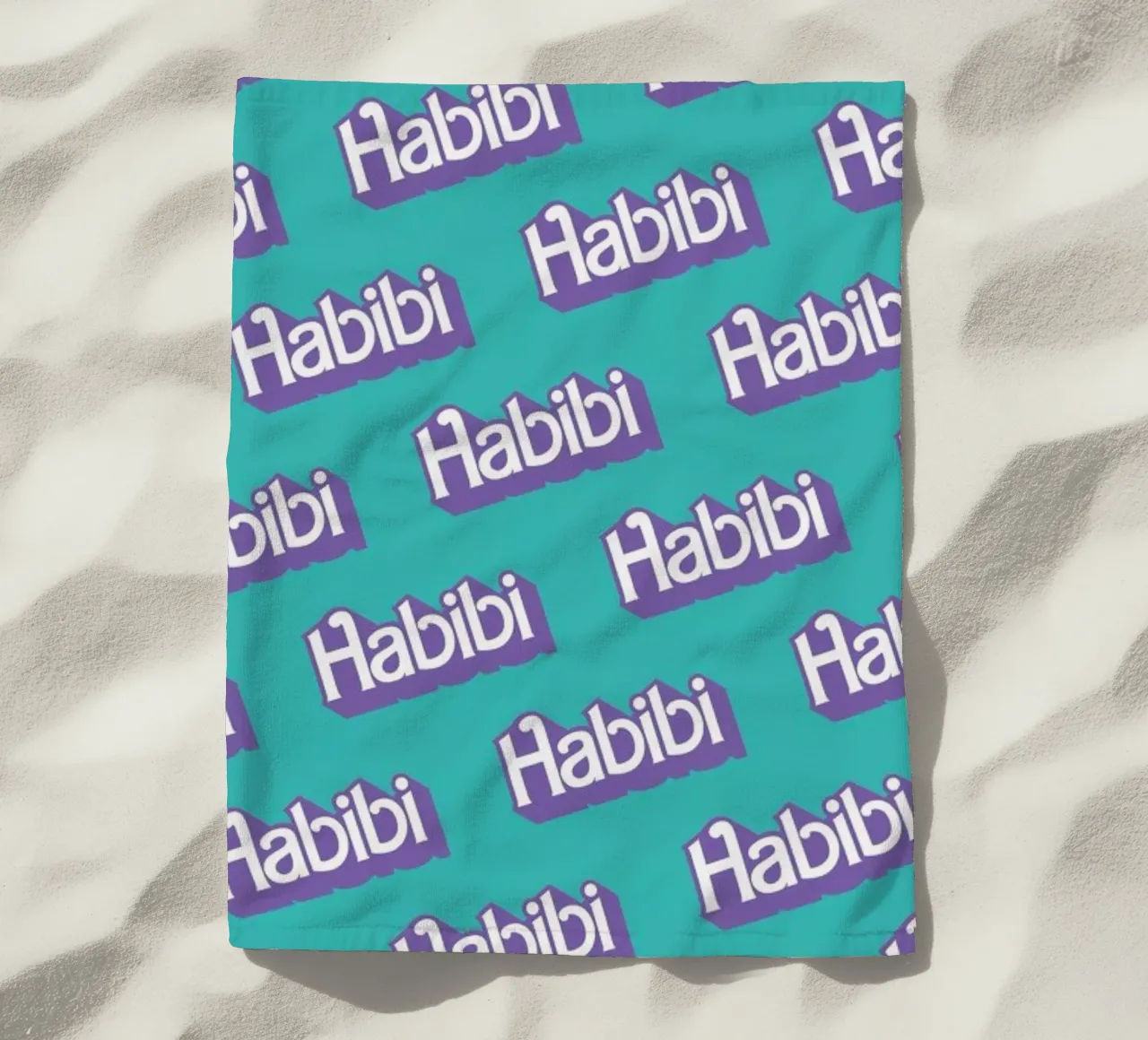 Habibi Pattern telo mare da La Come Di