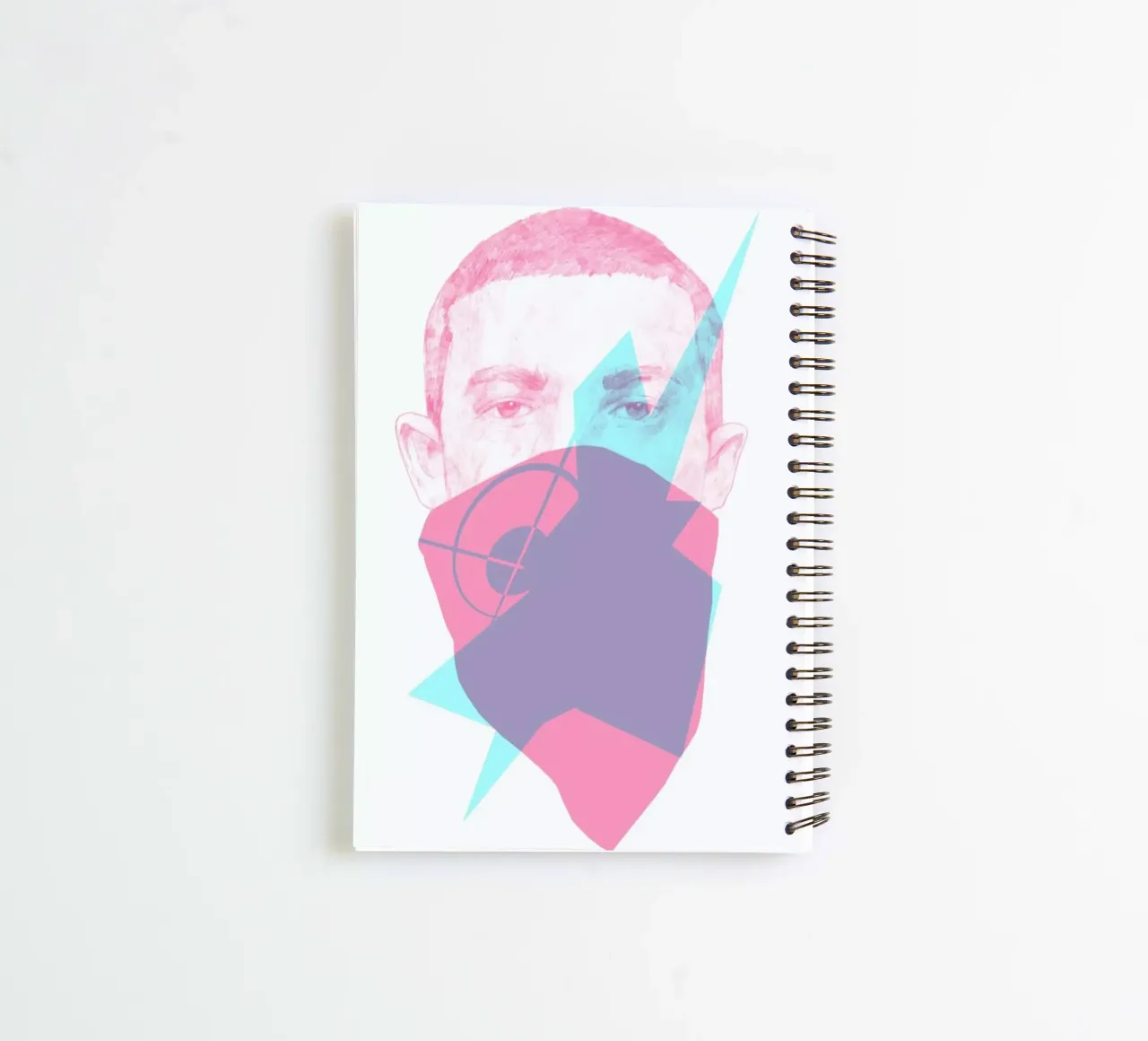 007 spiral notebook by Nick Cocozza
