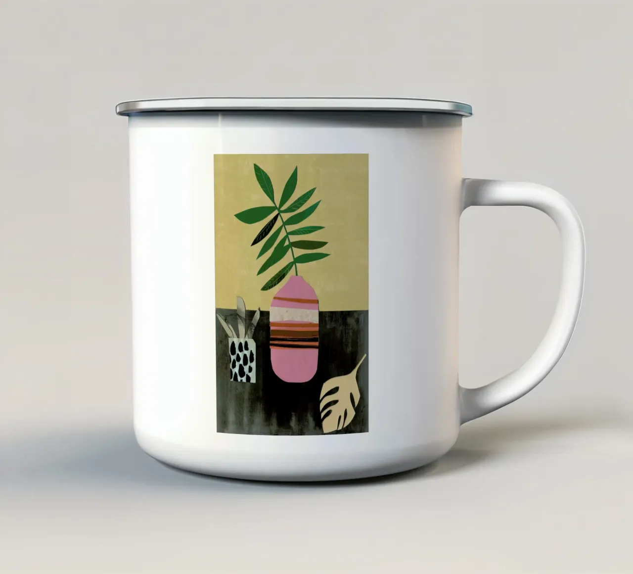 Vasen & Co. 4 tazza in smalto da Rinah Lang