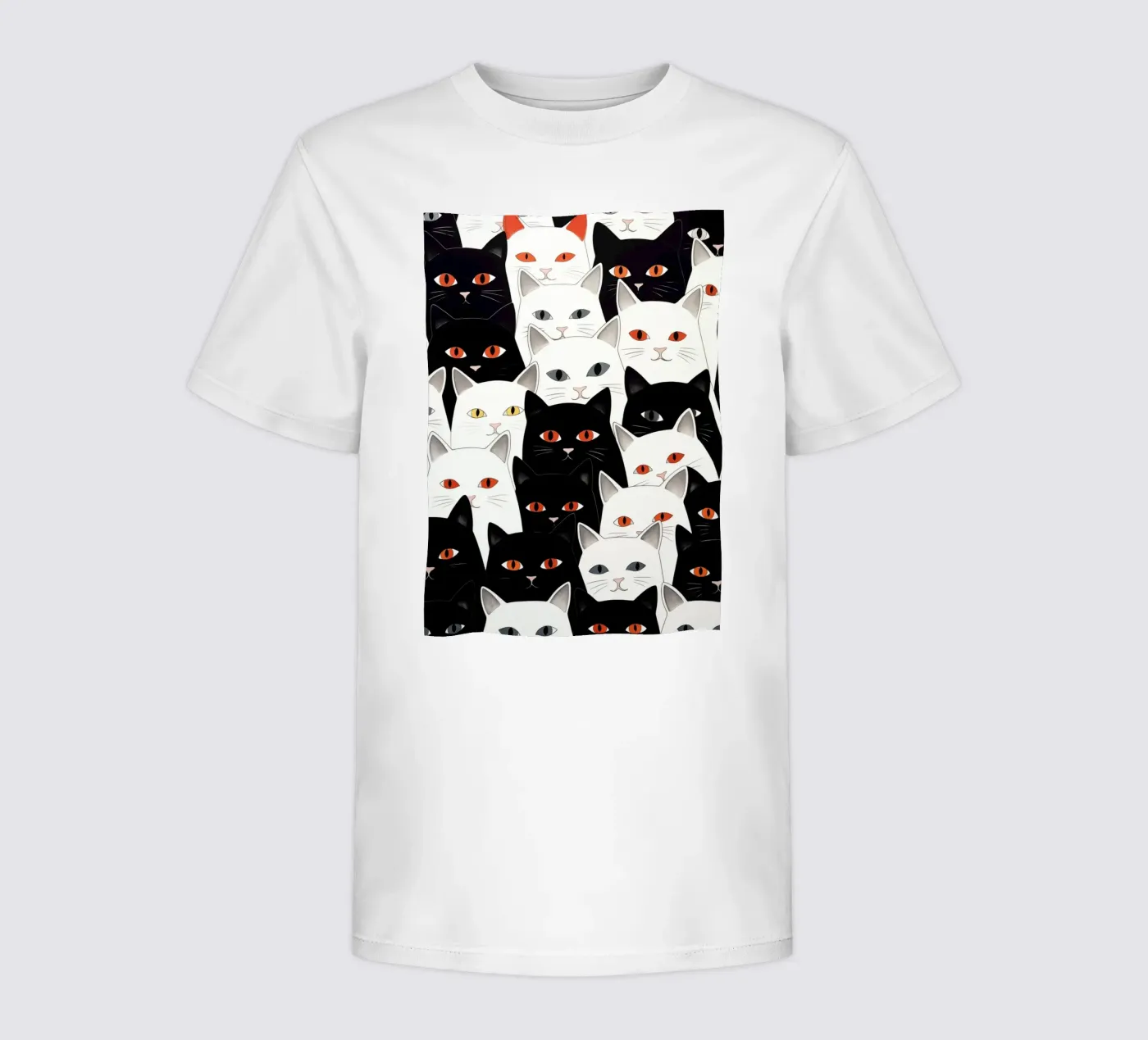 Motif des chats t-shirt enfant de Justyna Jaszke JBJart