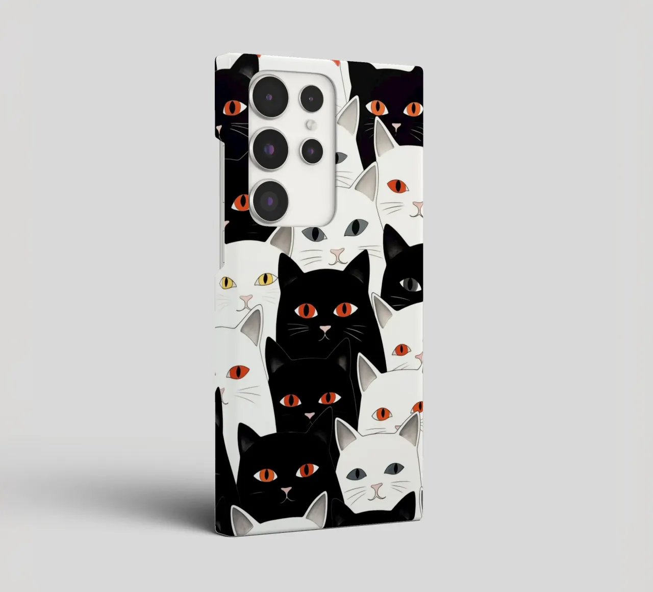 Modello di gatto cover samsung da Justyna Jaszke JBJart