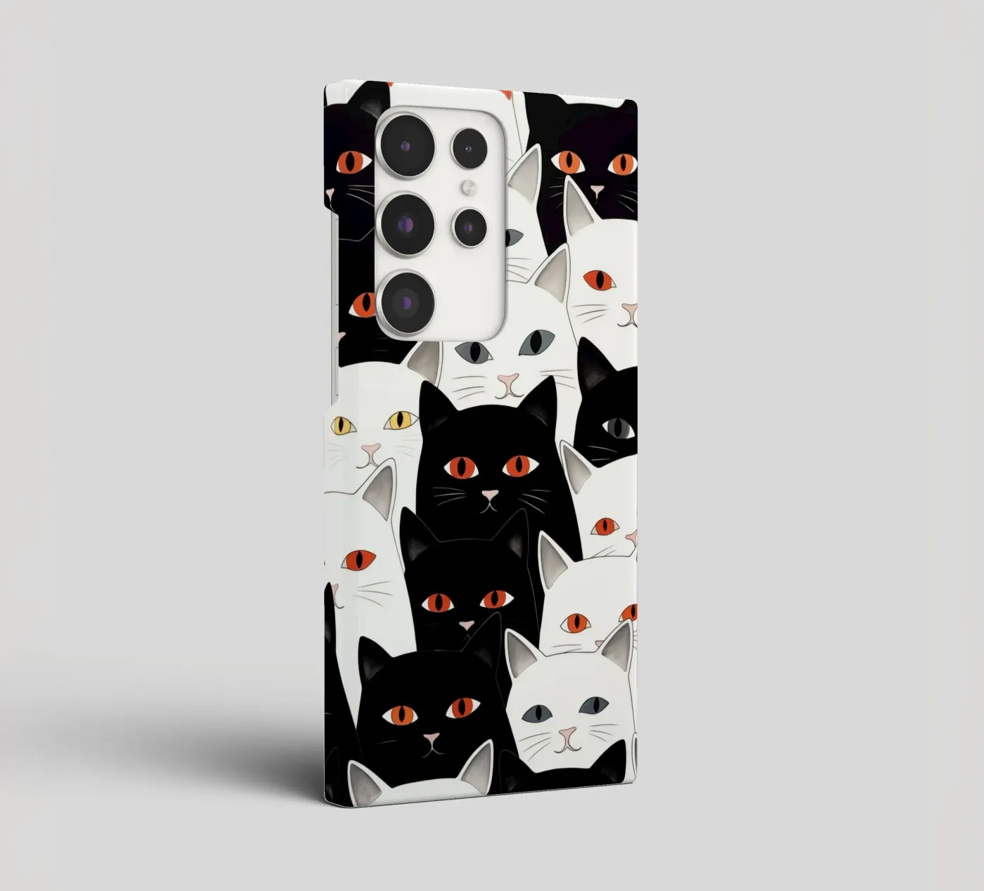 Modello di gatto cover samsung da Justyna Jaszke JBJart