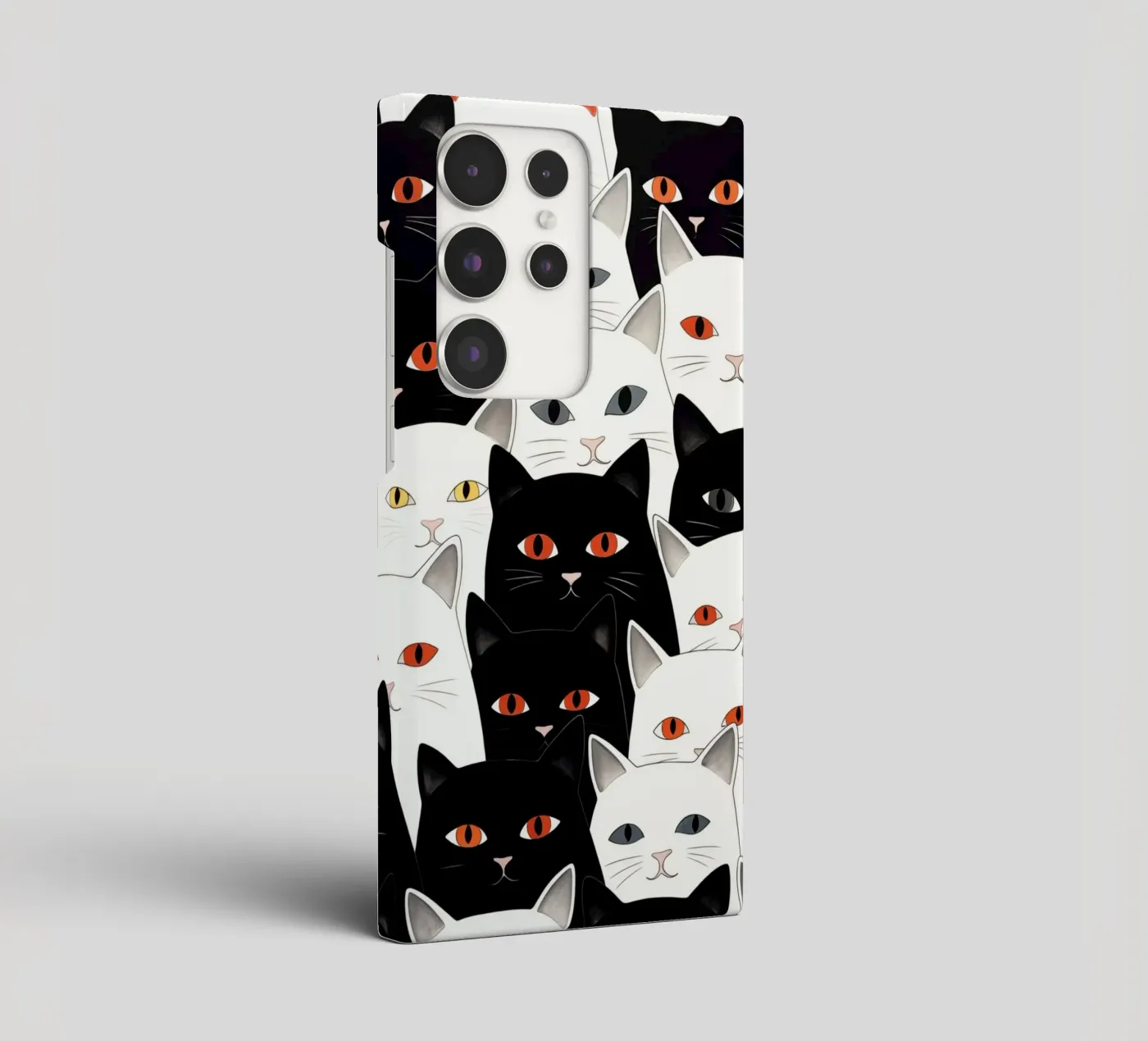 Modello di gatto cover samsung da Justyna Jaszke JBJart