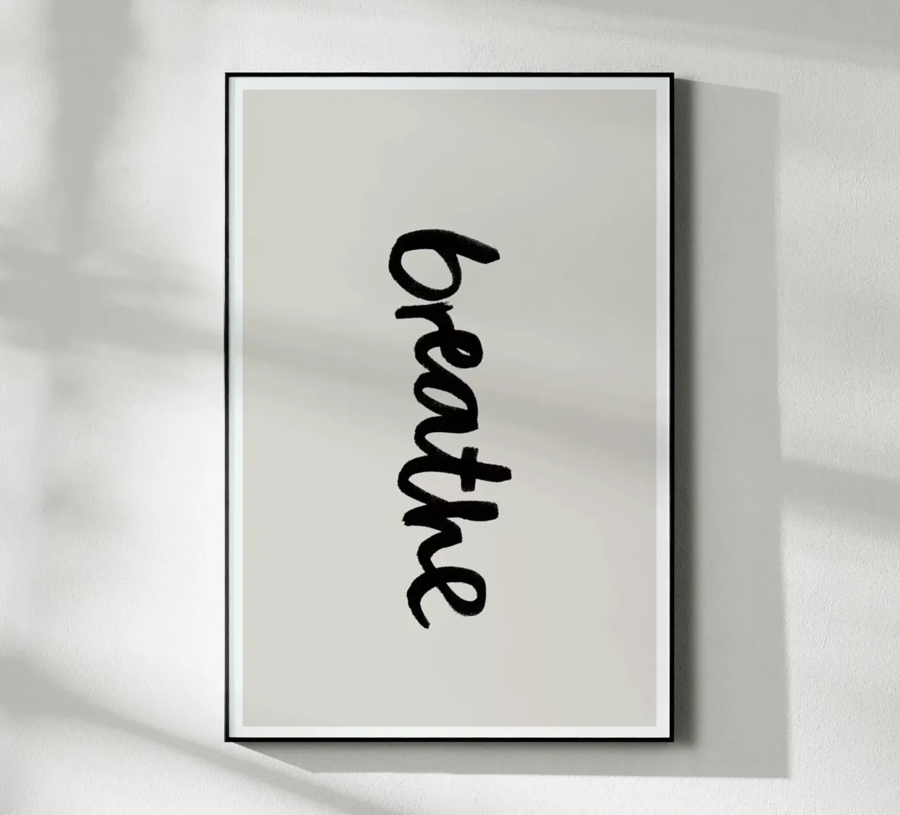 Breathe plexiglass da Klaus with K