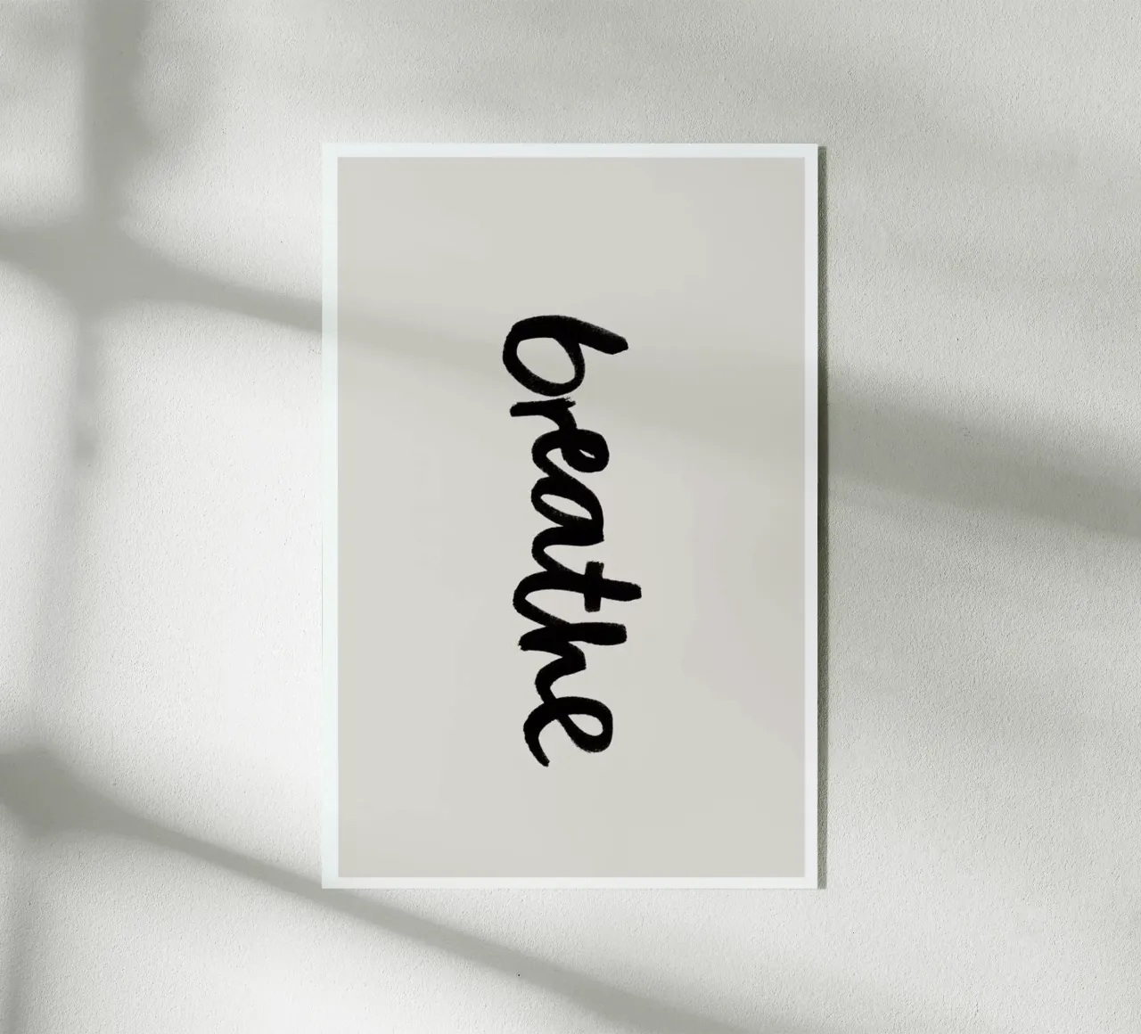 Breathe plexiglass da Klaus with K