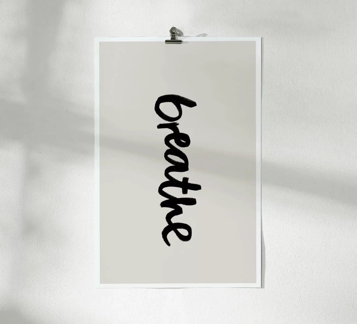 Breathe poster by Klaus with K