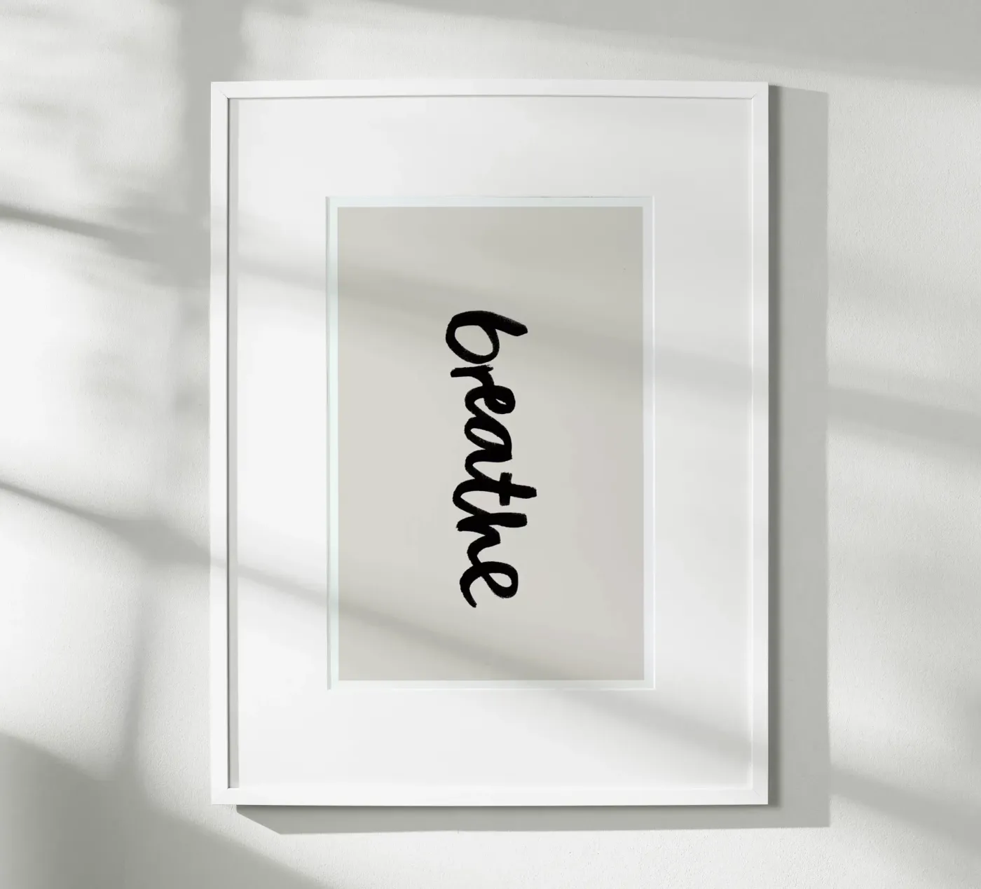 Breathe poster by Klaus with K