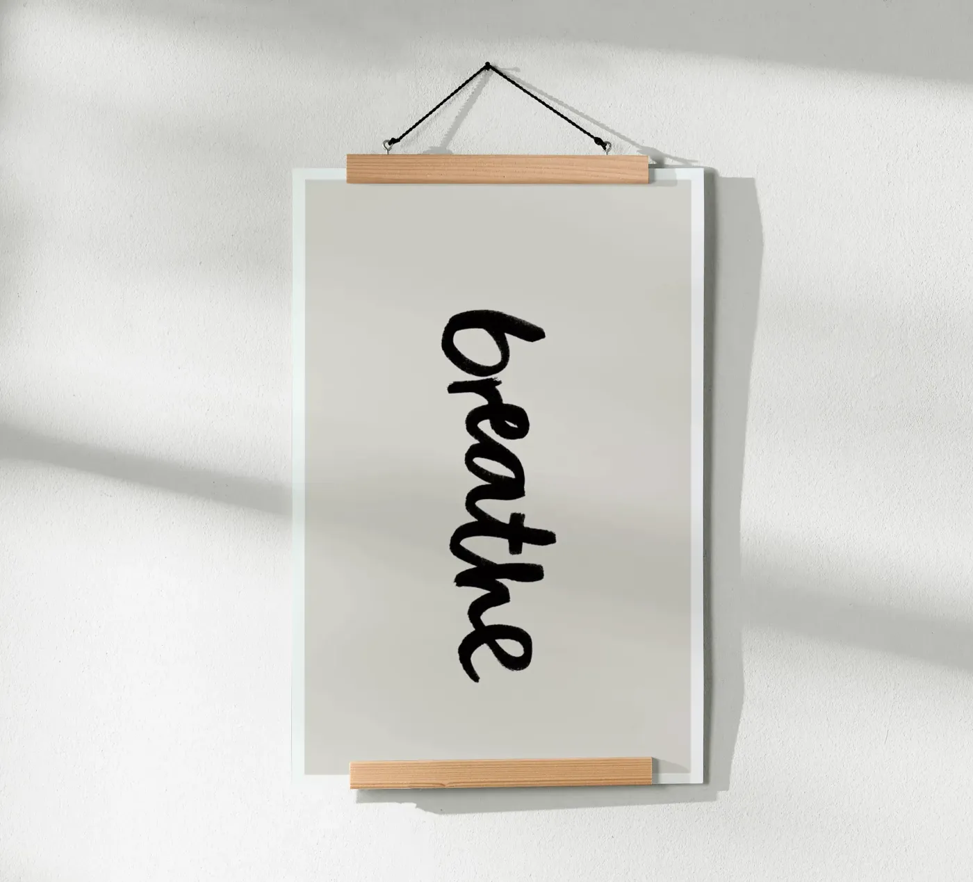 Breathe poster by Klaus with K