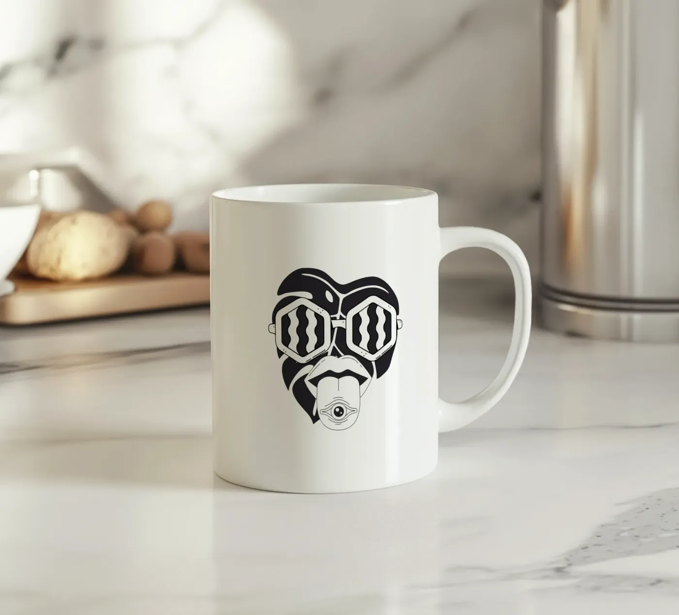 Spring Time ceramic mug by byh.illustration