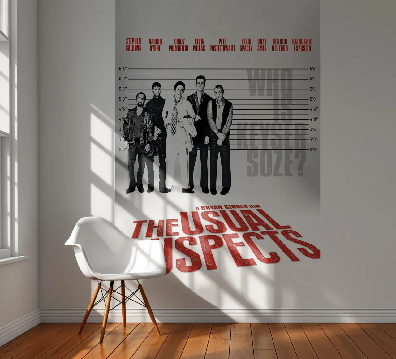 The Usual Suspects fotobehang van Attaboy Dsgn