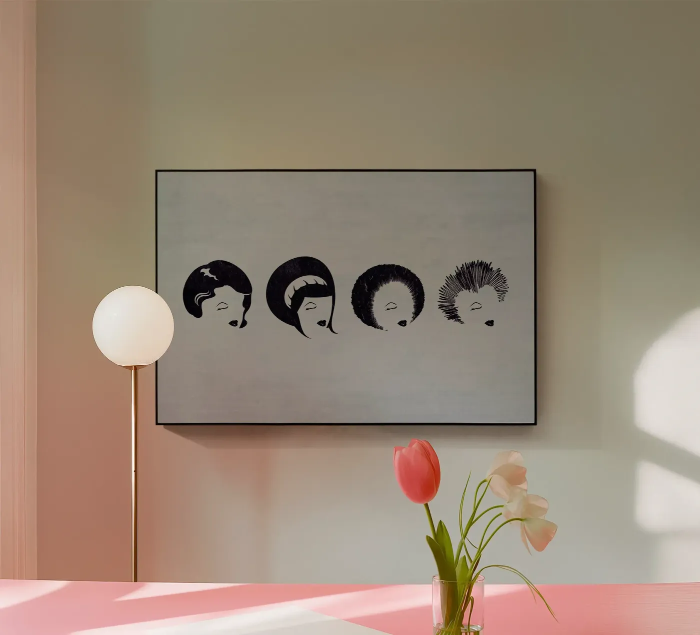 Punky Funky Acryl-Glas von The Sound of Applause