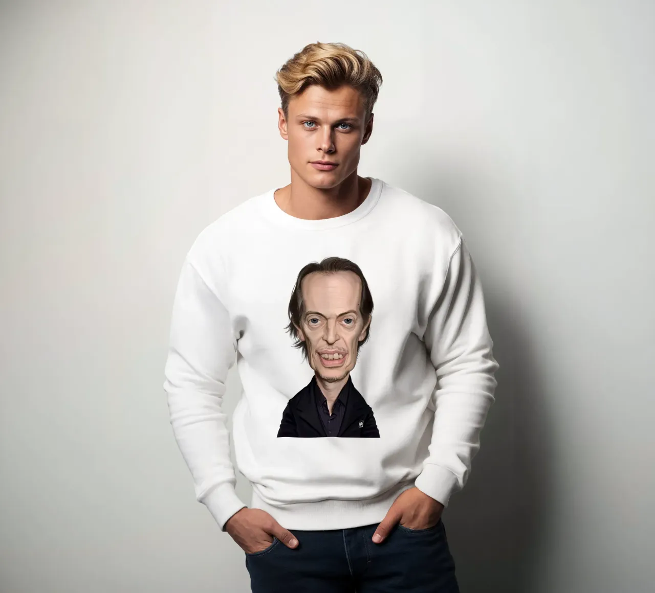Steve Buscemi felpa da Rob Art | Illustration
